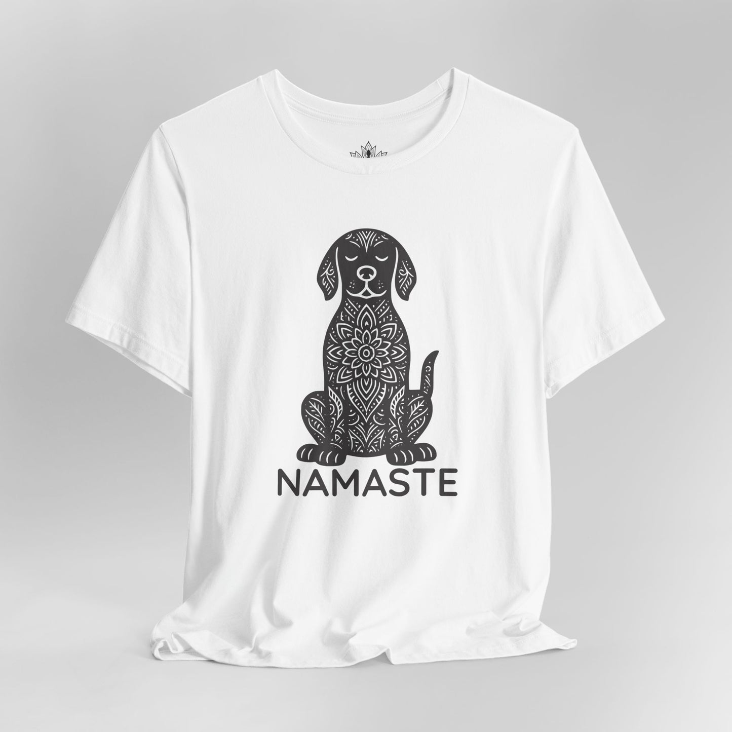 Calm Dog - Mandala Namaste Tee