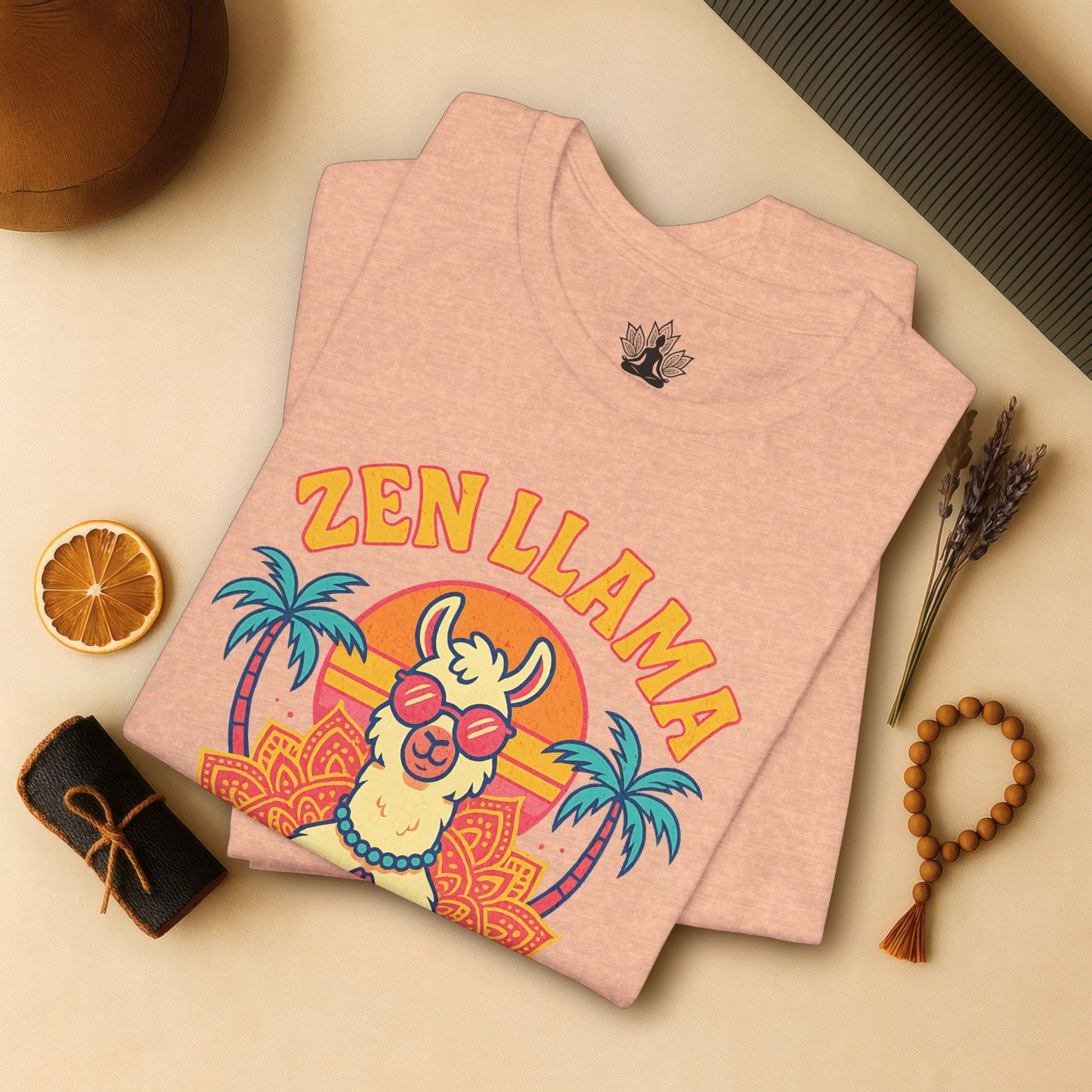 A Zen Llama – Spit Happens Tee