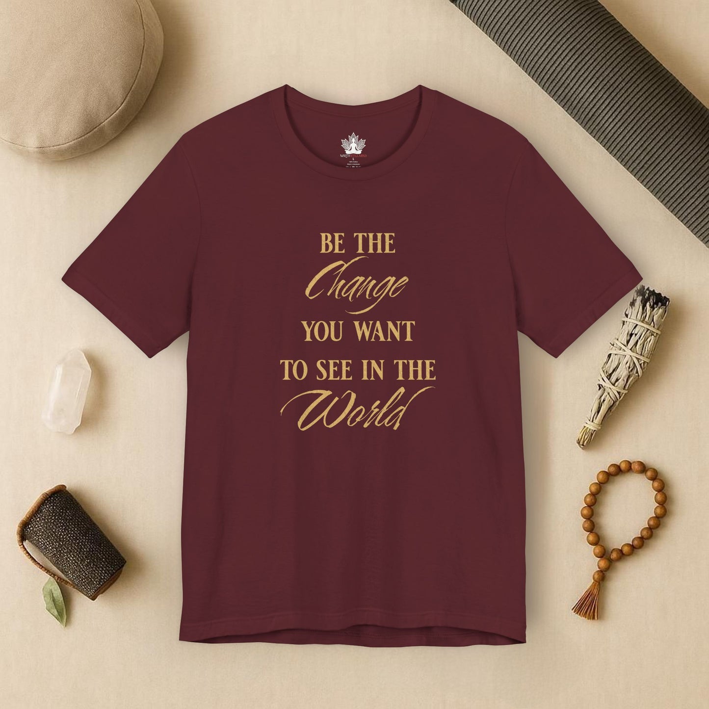 Be the Change – Mindful Living Tee