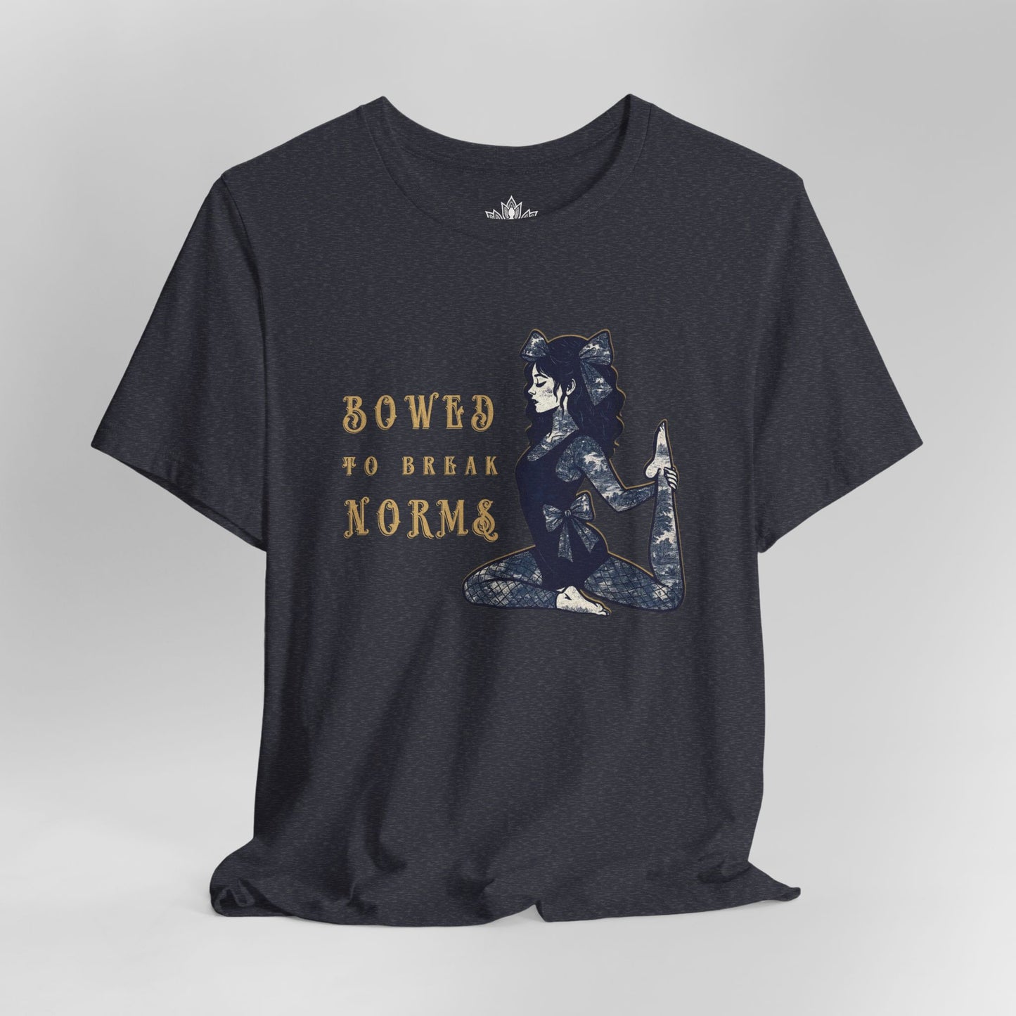 Bowed to Break Norms – Dark Coquette Tee