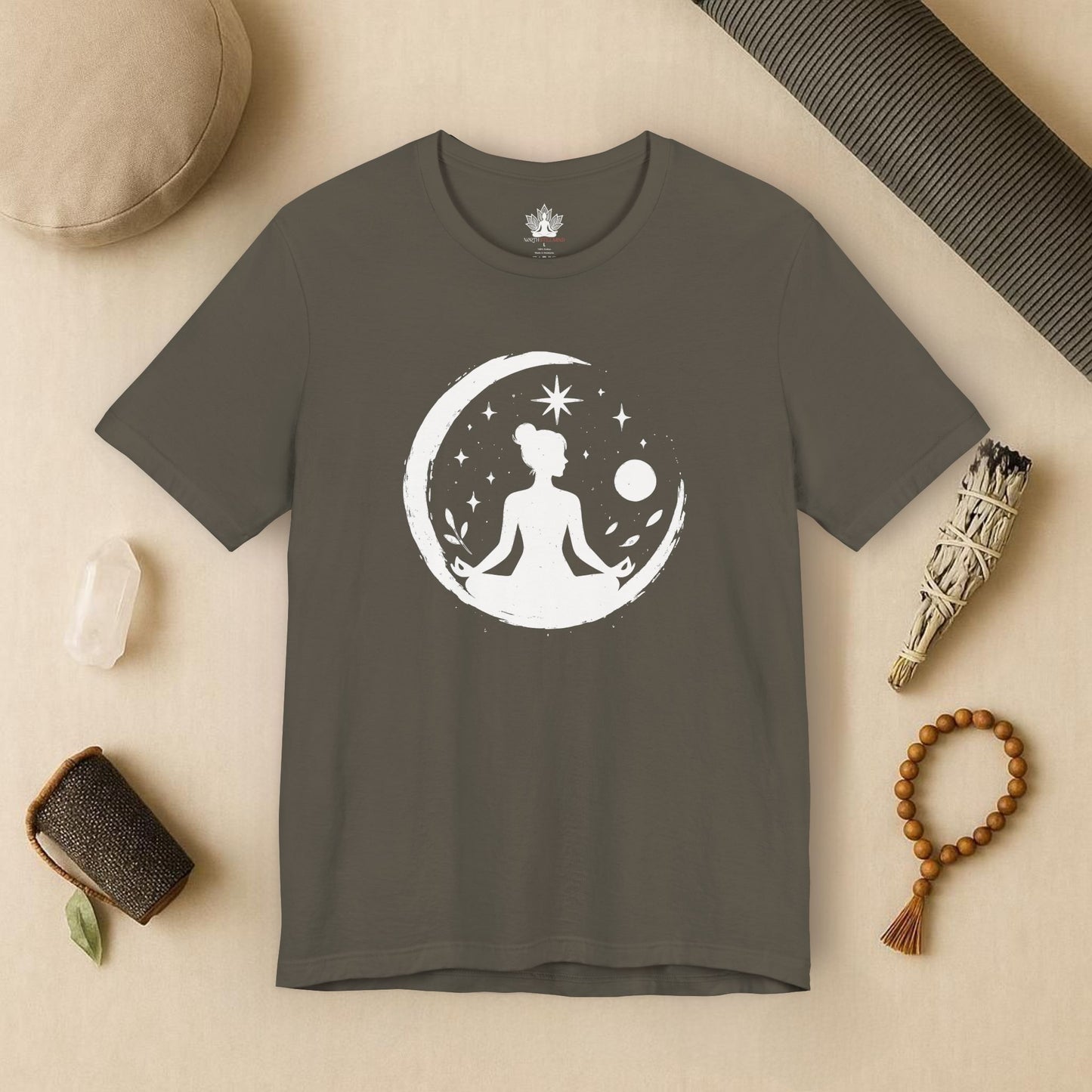 A Lunar Peace – Yoga Moon Tee
