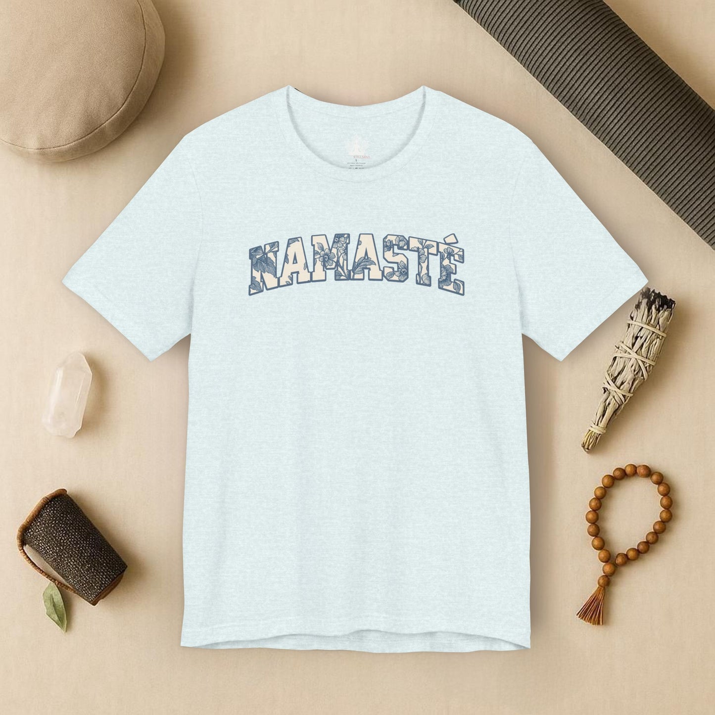 Floral Namasté – Zen Spirit Tee