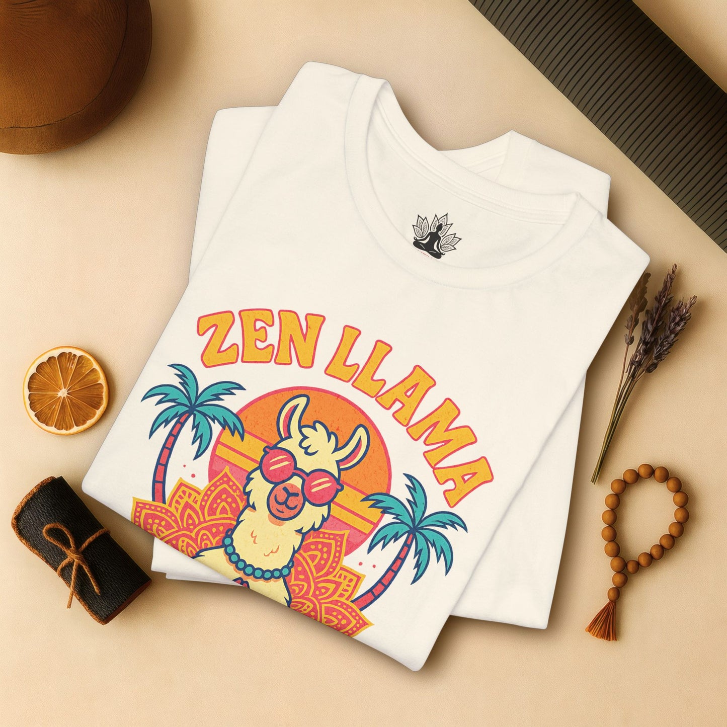 A Zen Llama – Spit Happens Tee