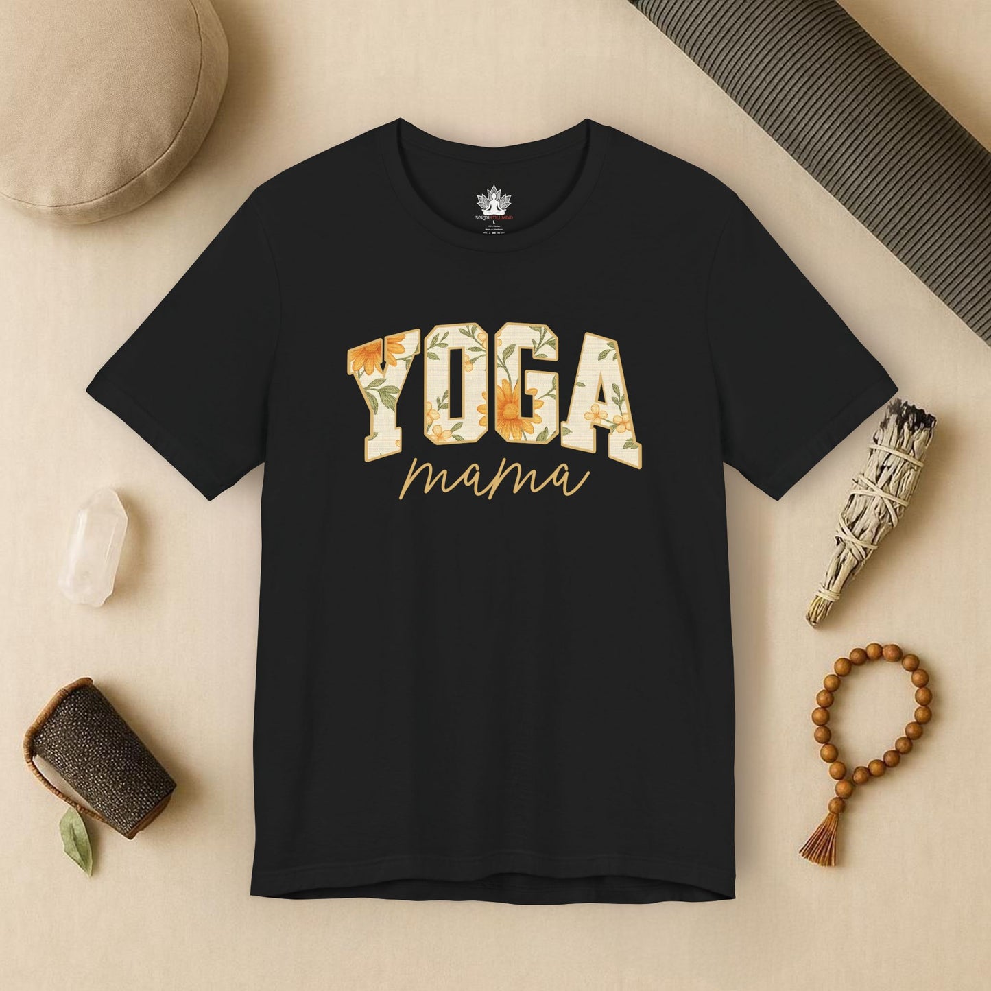 Floral Yoga Mama – Mindful Vintage Tee