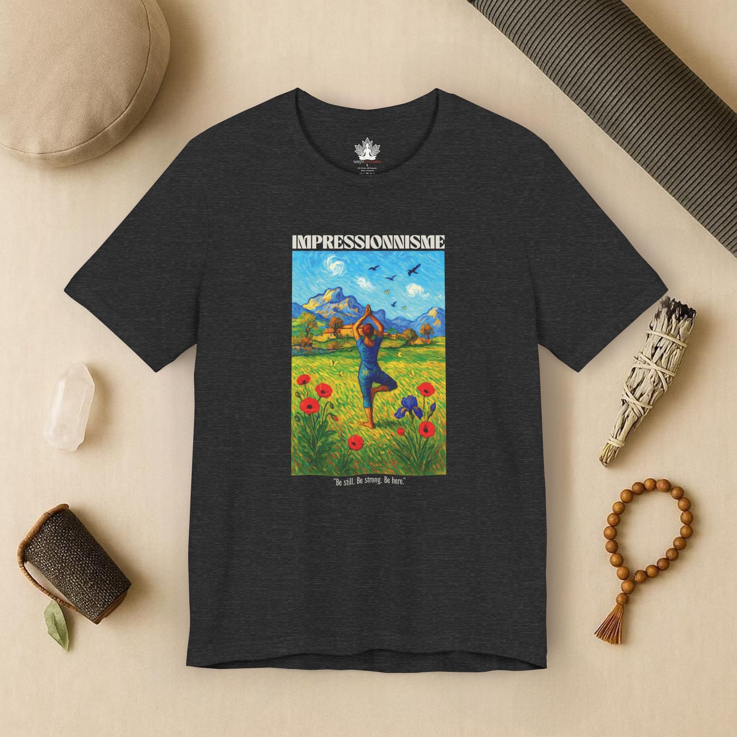 Yoga Warrior – Van Gogh Inspired Tee