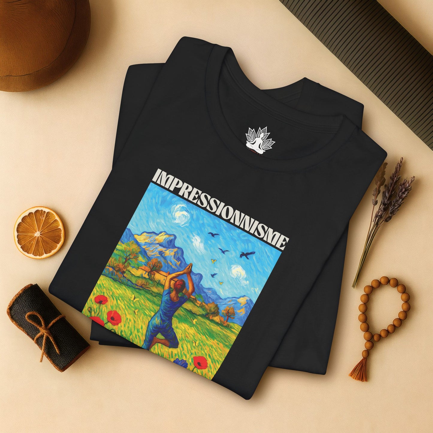Yoga Warrior – Van Gogh Inspired Tee