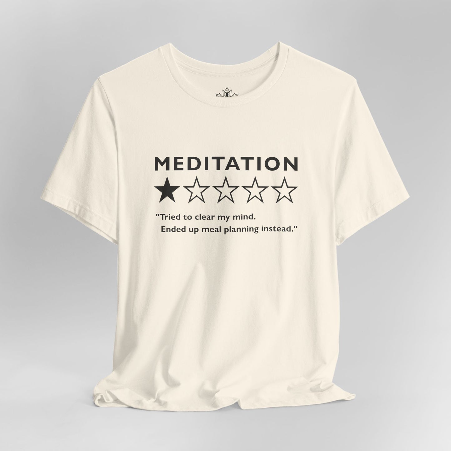 Meal Planning Meditation – Funny Mindful Tee