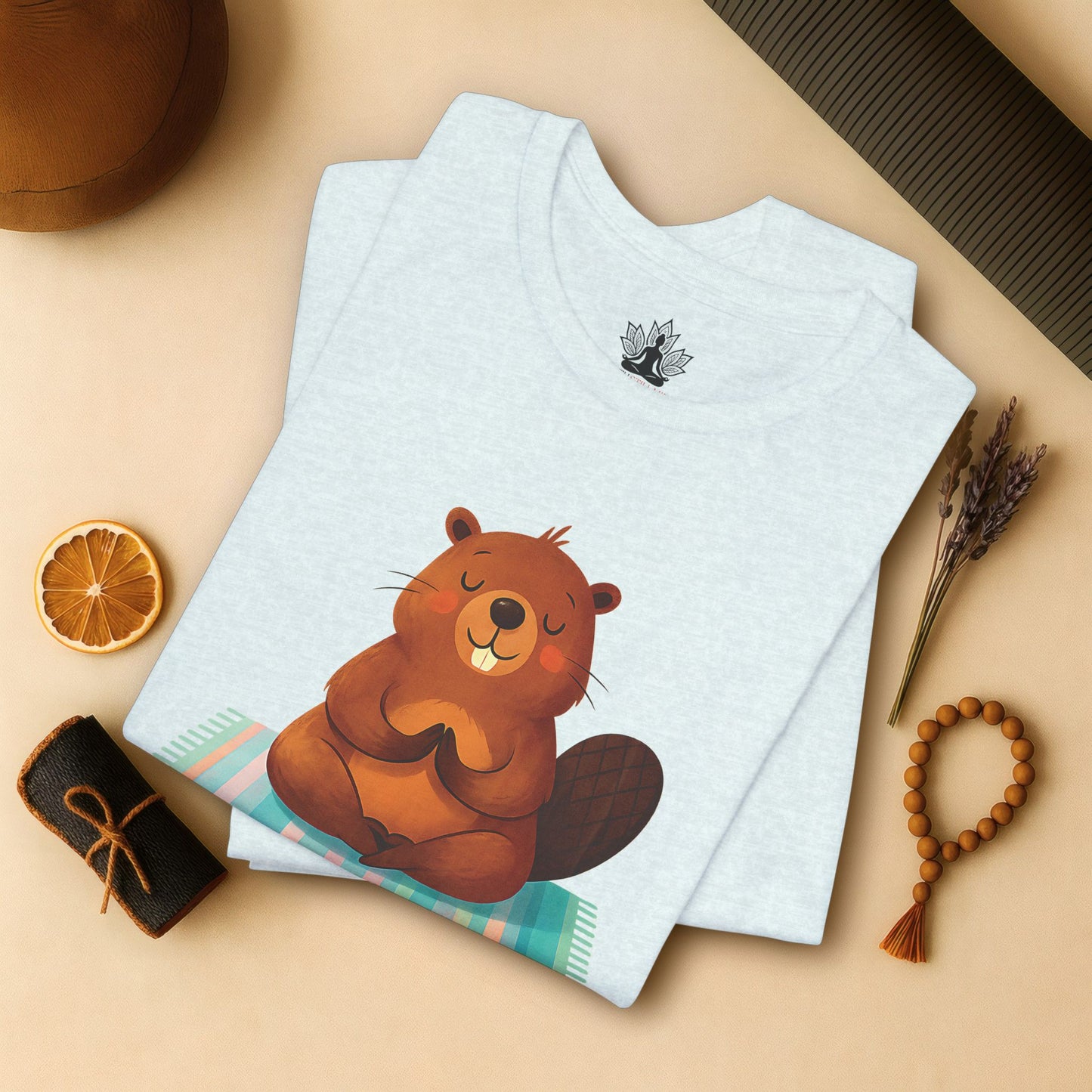 Namaste Beaver – Cute Yoga Tee