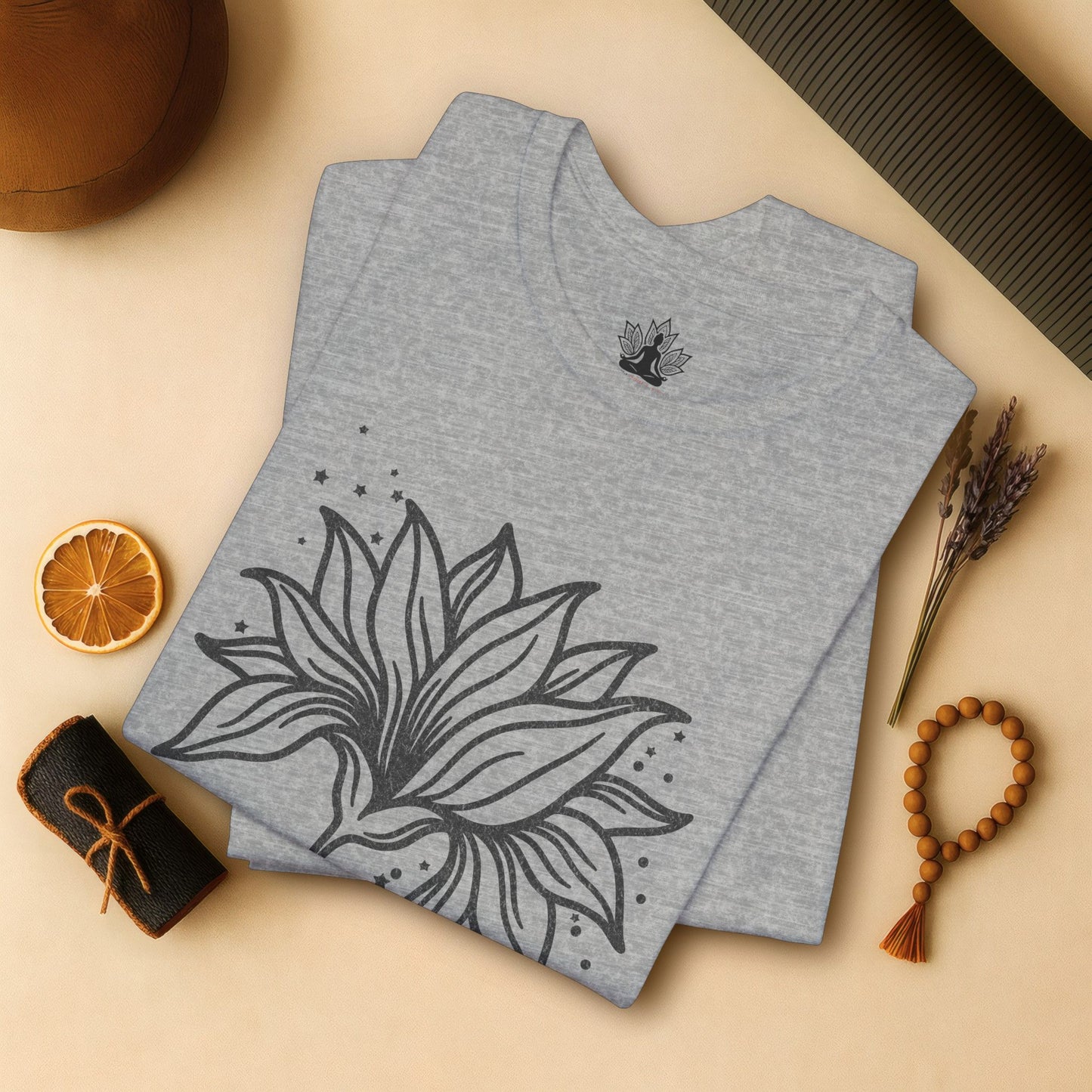 Mystic Lotus Bloom – Calm Energy Tee