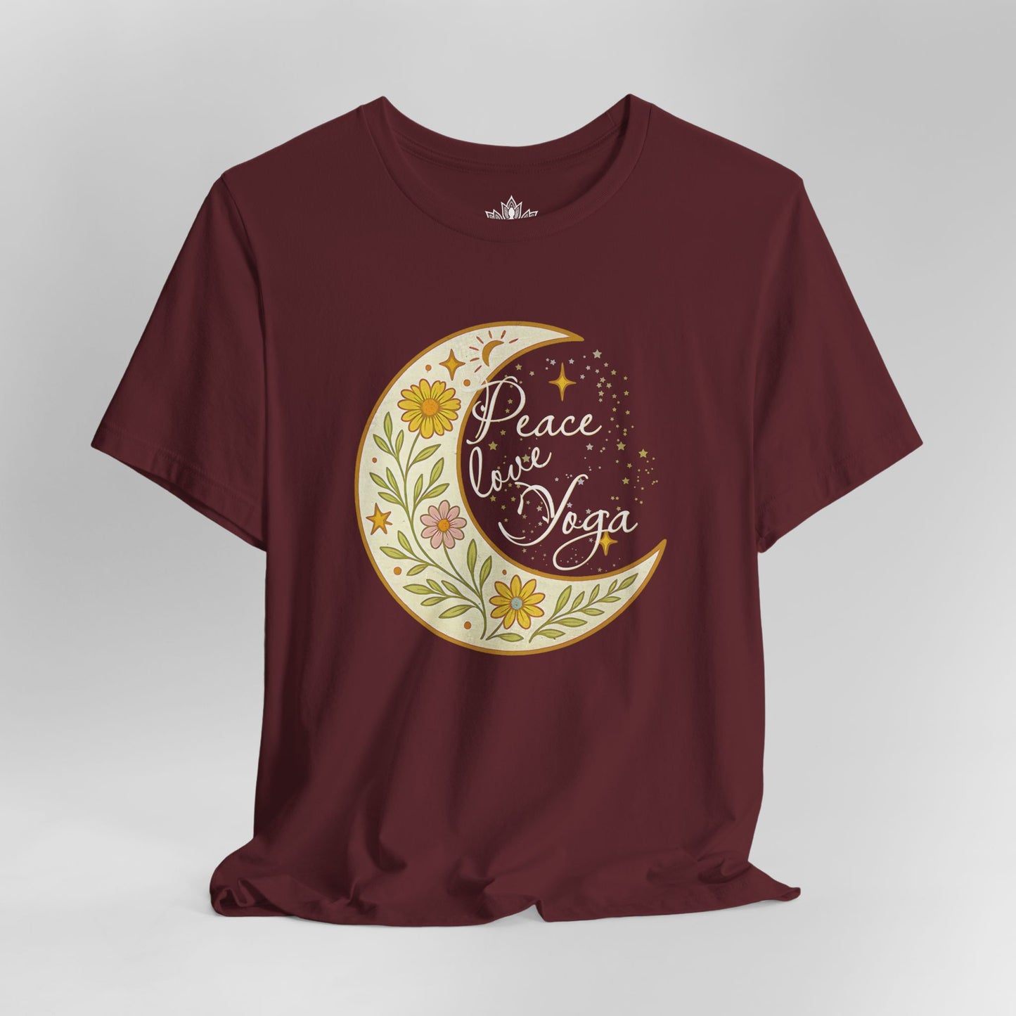 Moon Mandala – Peace Love Yoga Tee