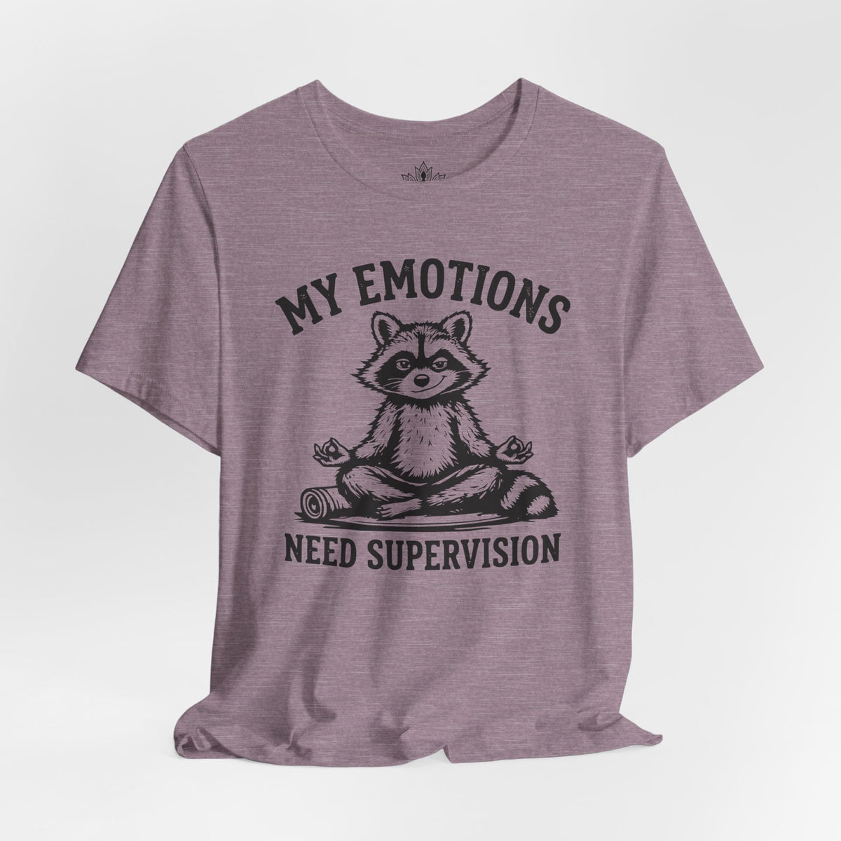 Printify T-Shirt My Emotions Need Supervision Men Tee My Emotions Need Supervision Men Tee
