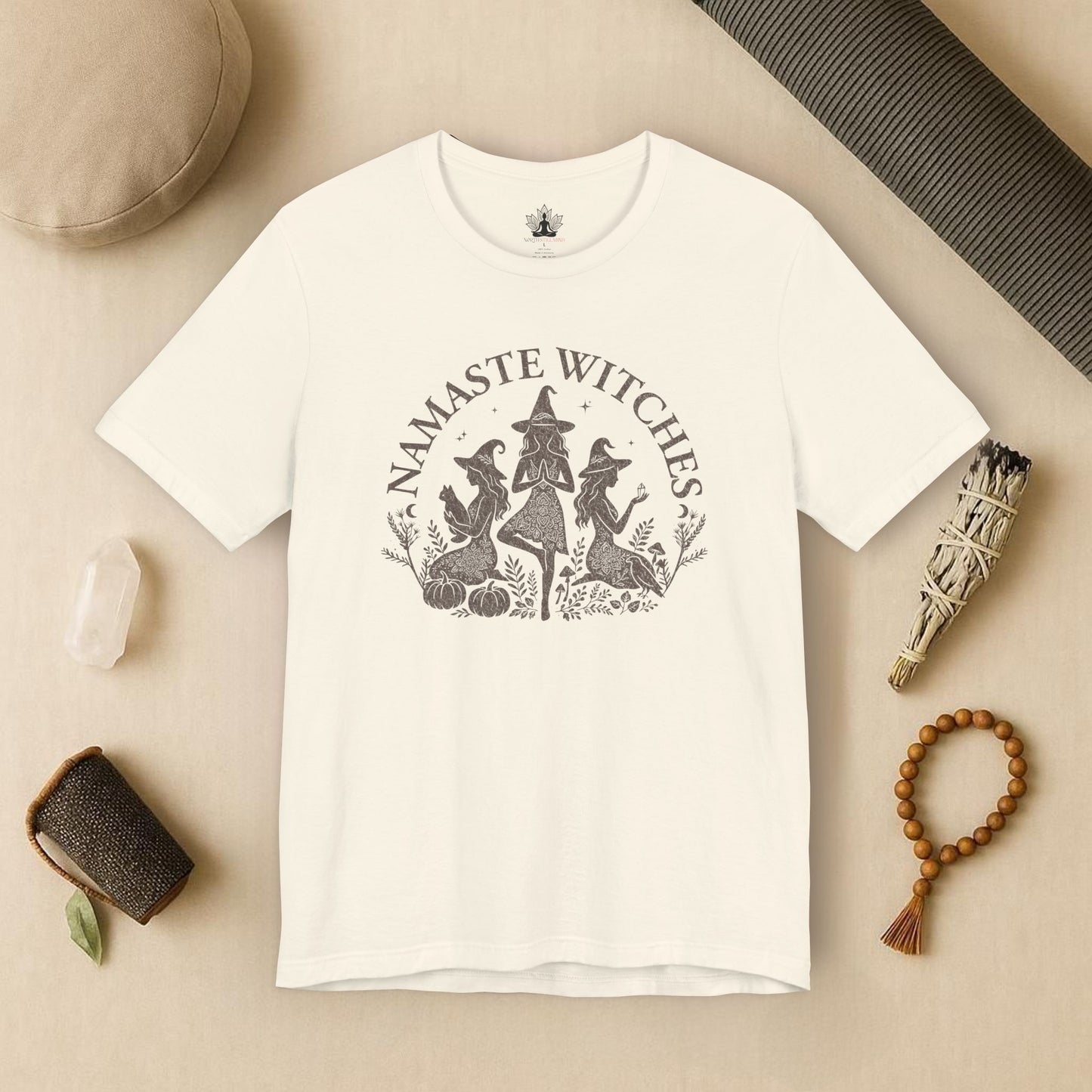 Namaste Witches - Halloween Yoga Tee