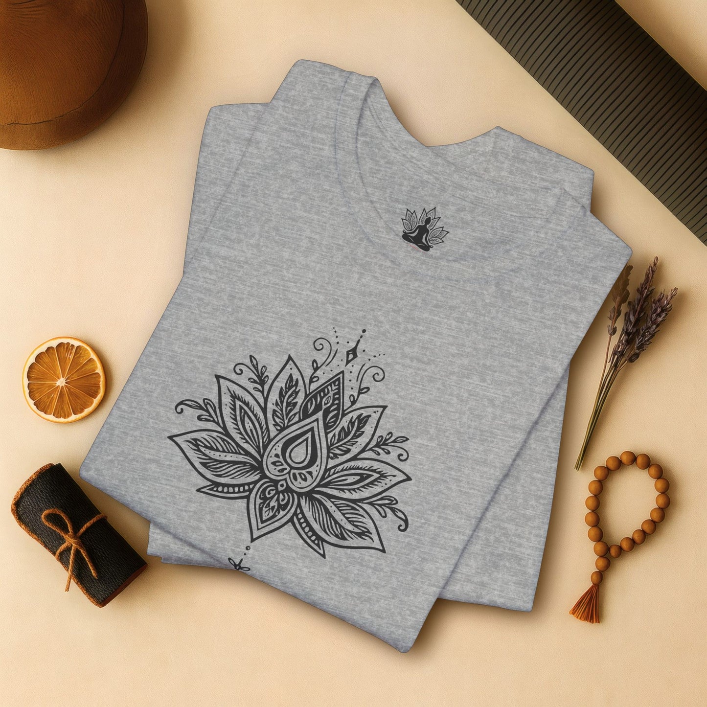 Balance Within – Lotus Yoga Tee