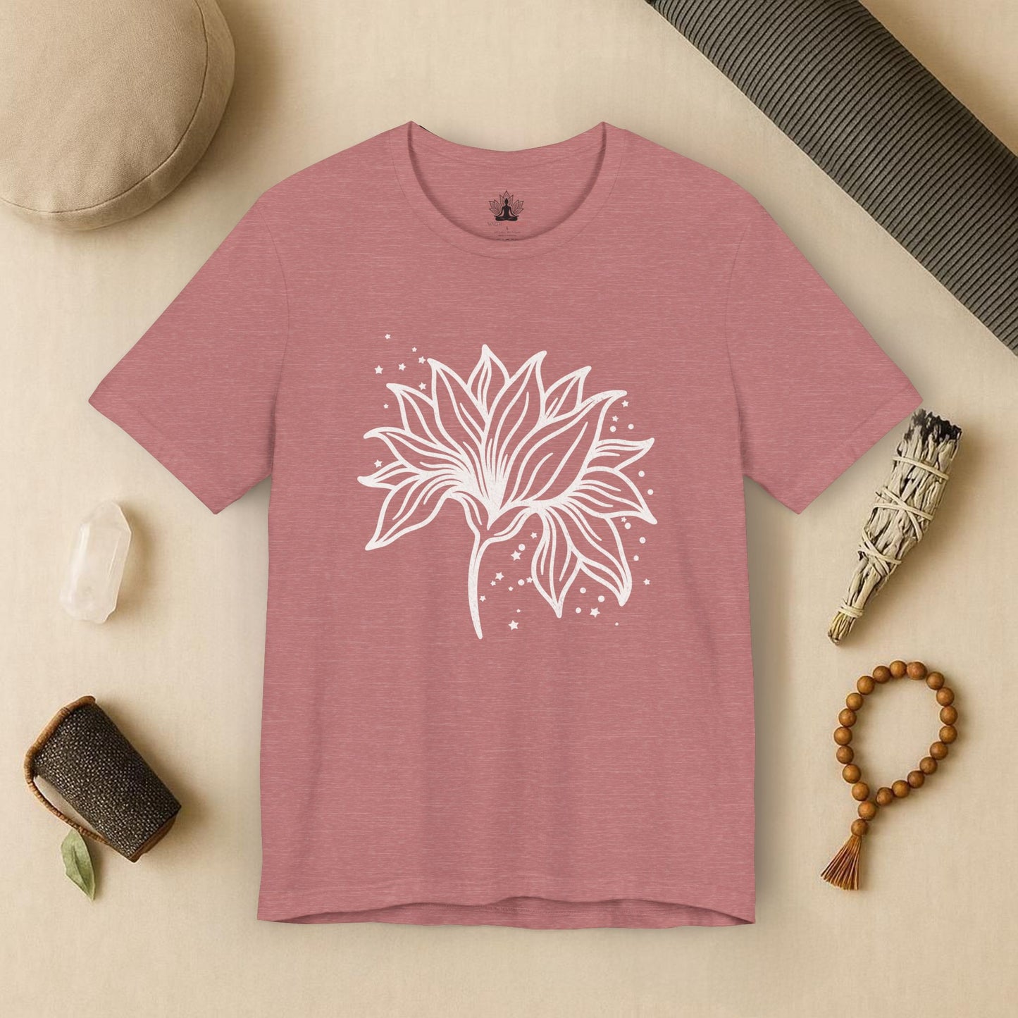 Mystic Lotus Bloom – Calm Energy Tee
