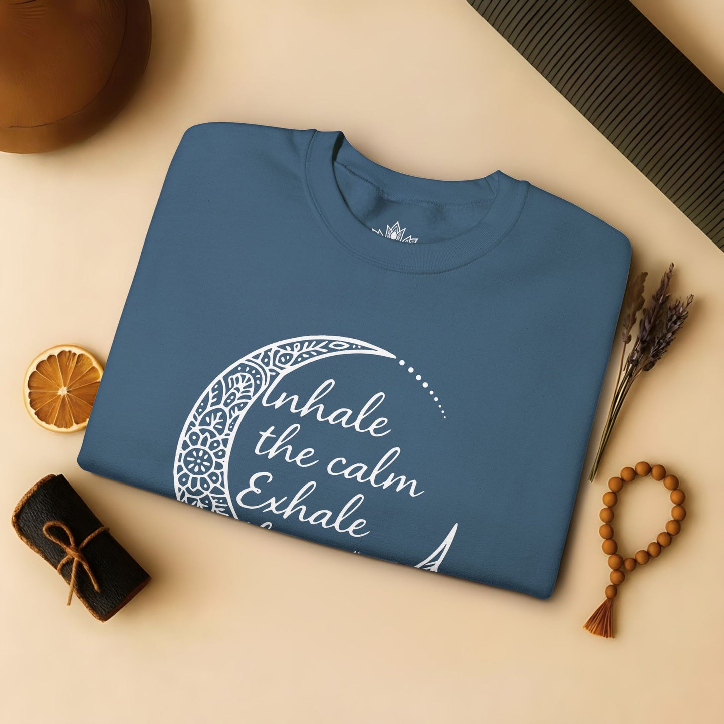 Inhale Calm Exhale Noise - Cozy Sweatshirt