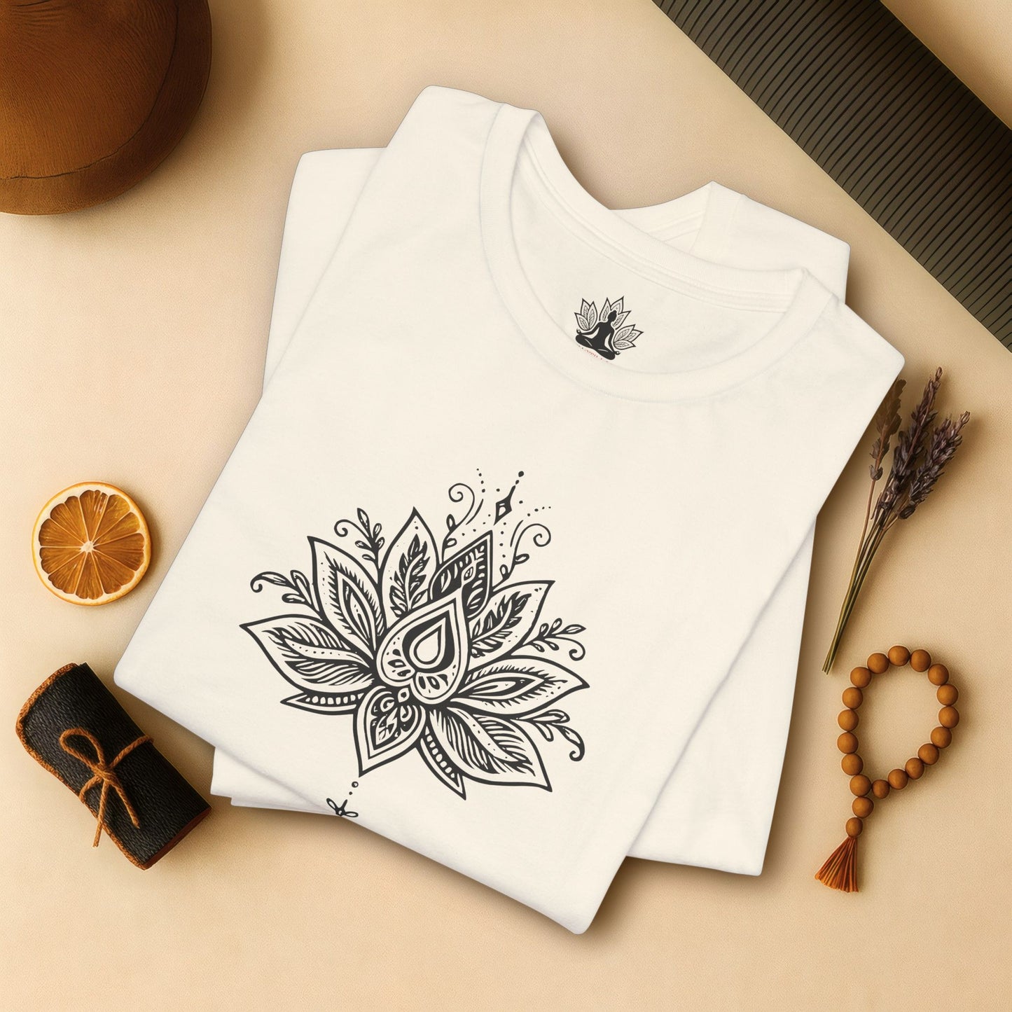 Balance Within – Lotus Yoga Tee