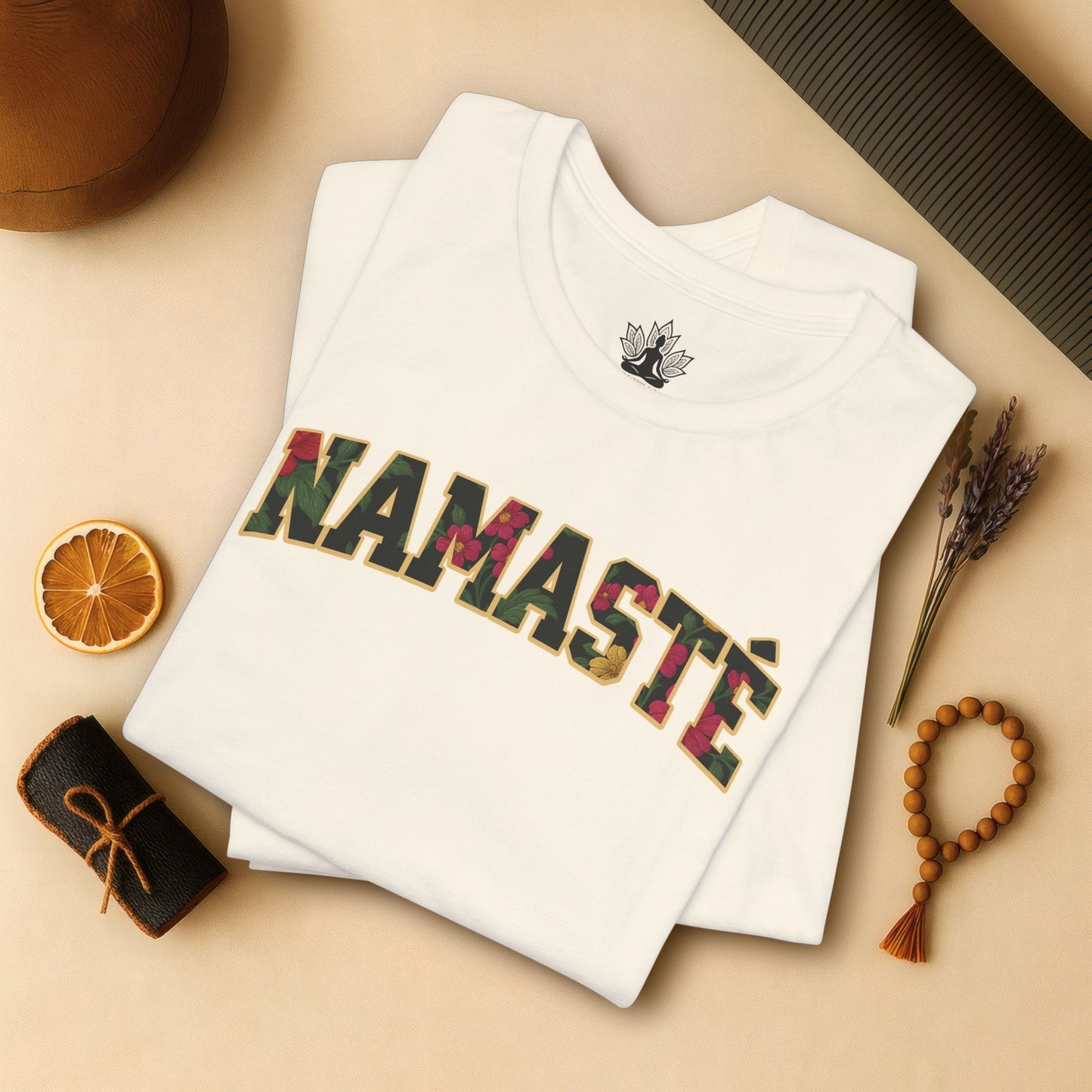 Floral Namasté – Zen Spirit Tee