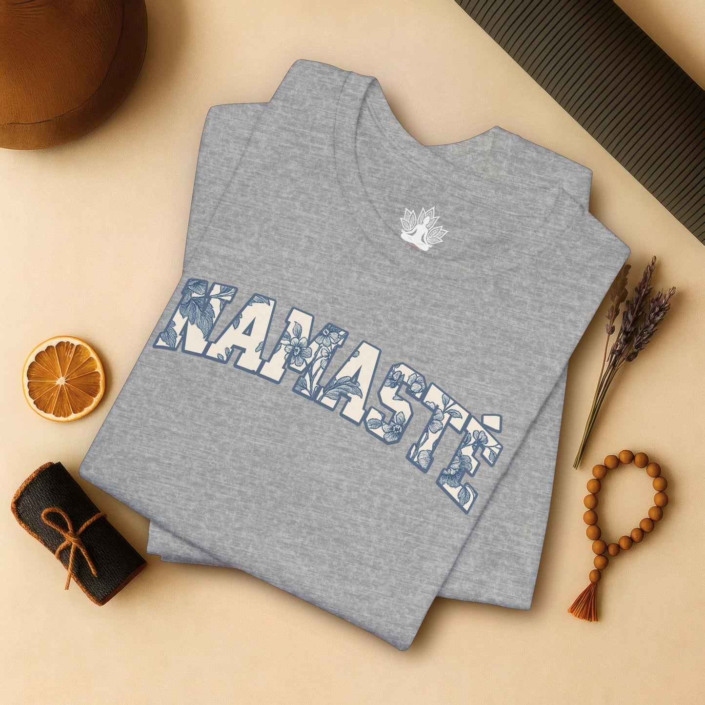 Floral Namasté – Zen Spirit Tee