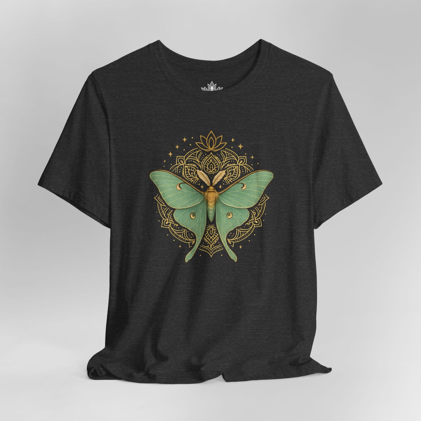 Celestial Moth Mandala - Sacred Lotus Tee