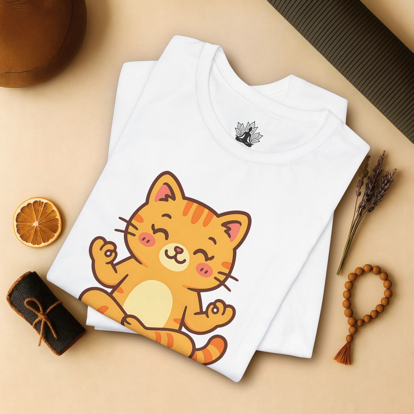 Kawaii Cat Yoga – Nameowste Tee