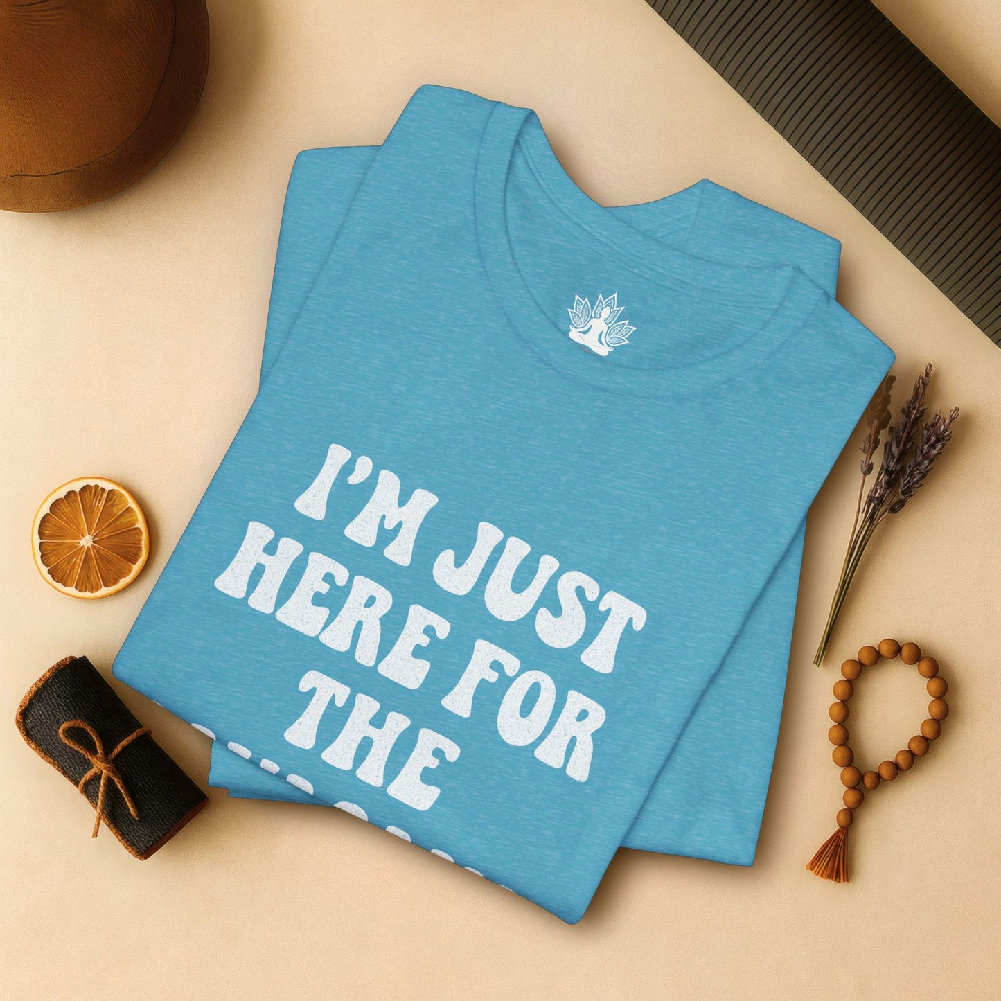 Savasana Only – Funny Yoga Tee
