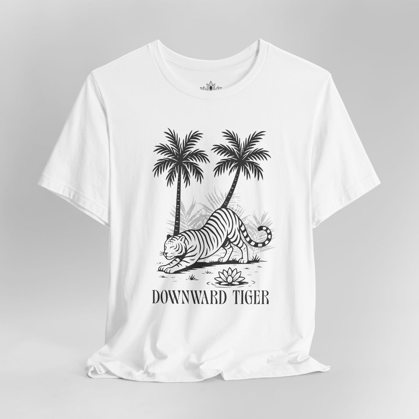 Downward Tiger – Funny Jungle Yoga Tee