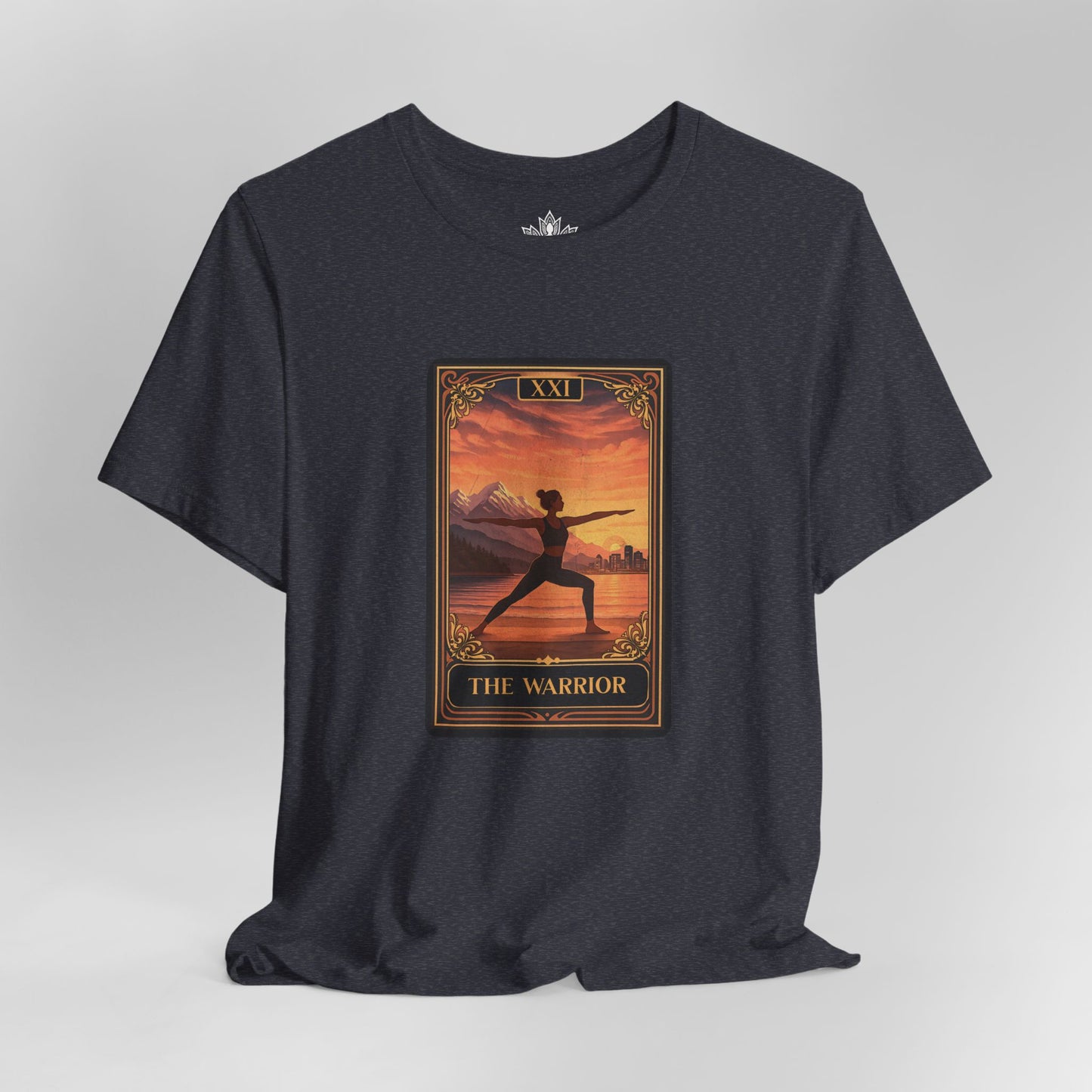 Vancouver Warrior Pose – Tarot Card Yoga Tee