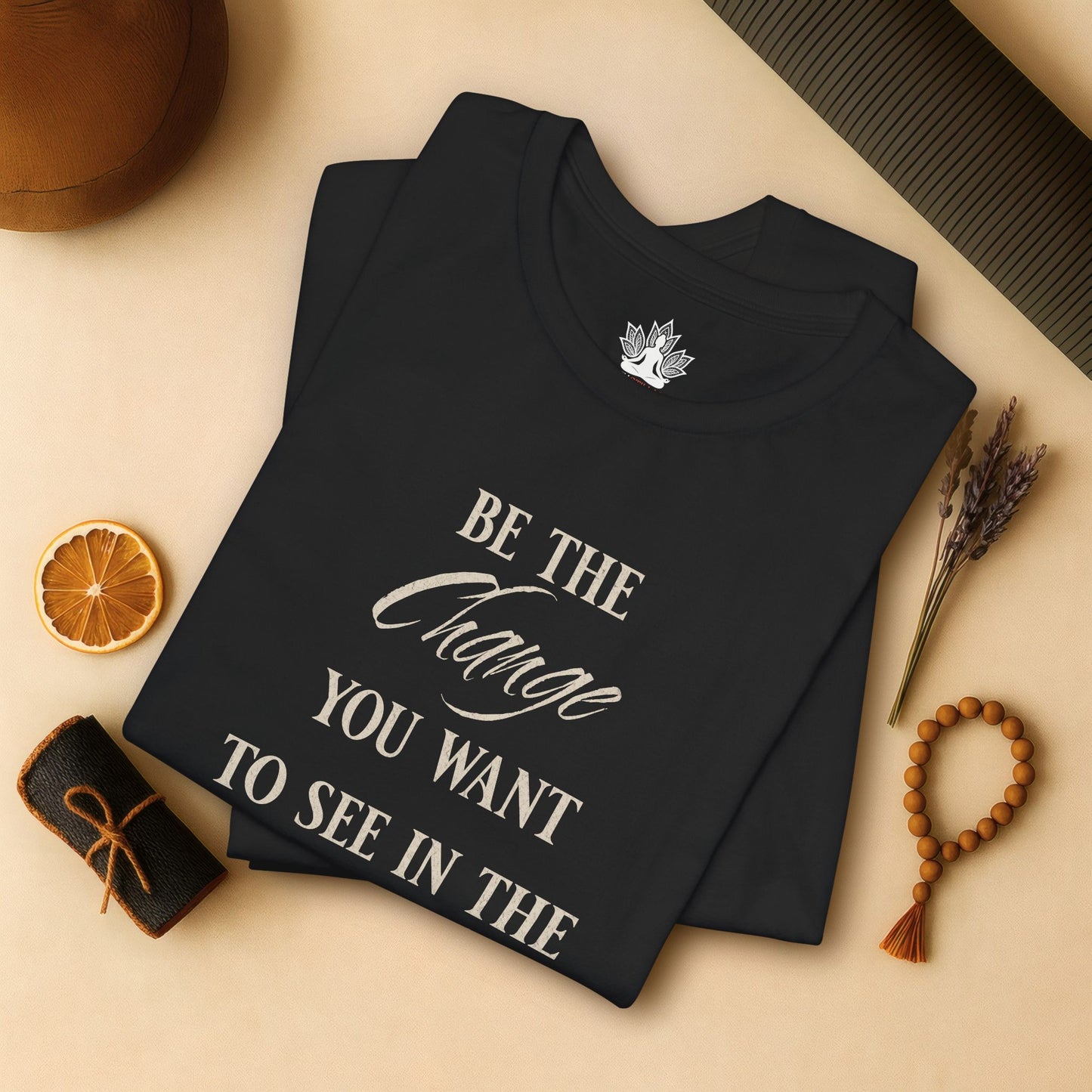 Be the Change – Mindful Living Tee