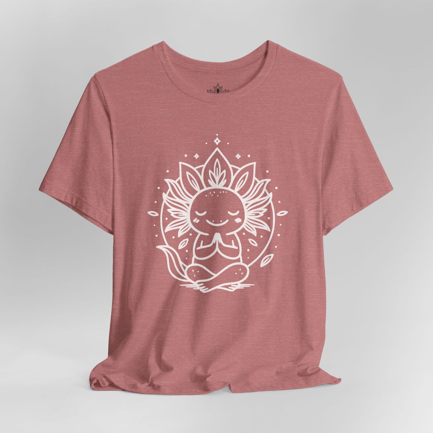 Meditating Axolotl – Yoga Meditation Tee