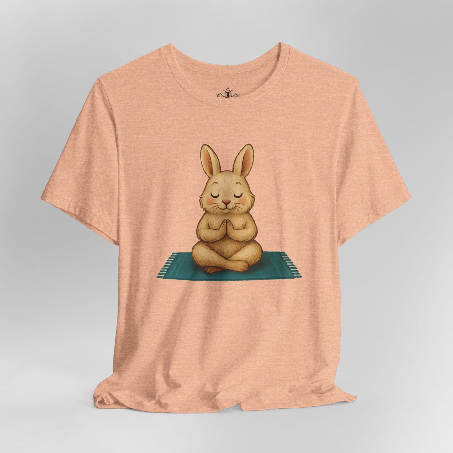 Meditating Bunny – Peaceful Namaste Tee
