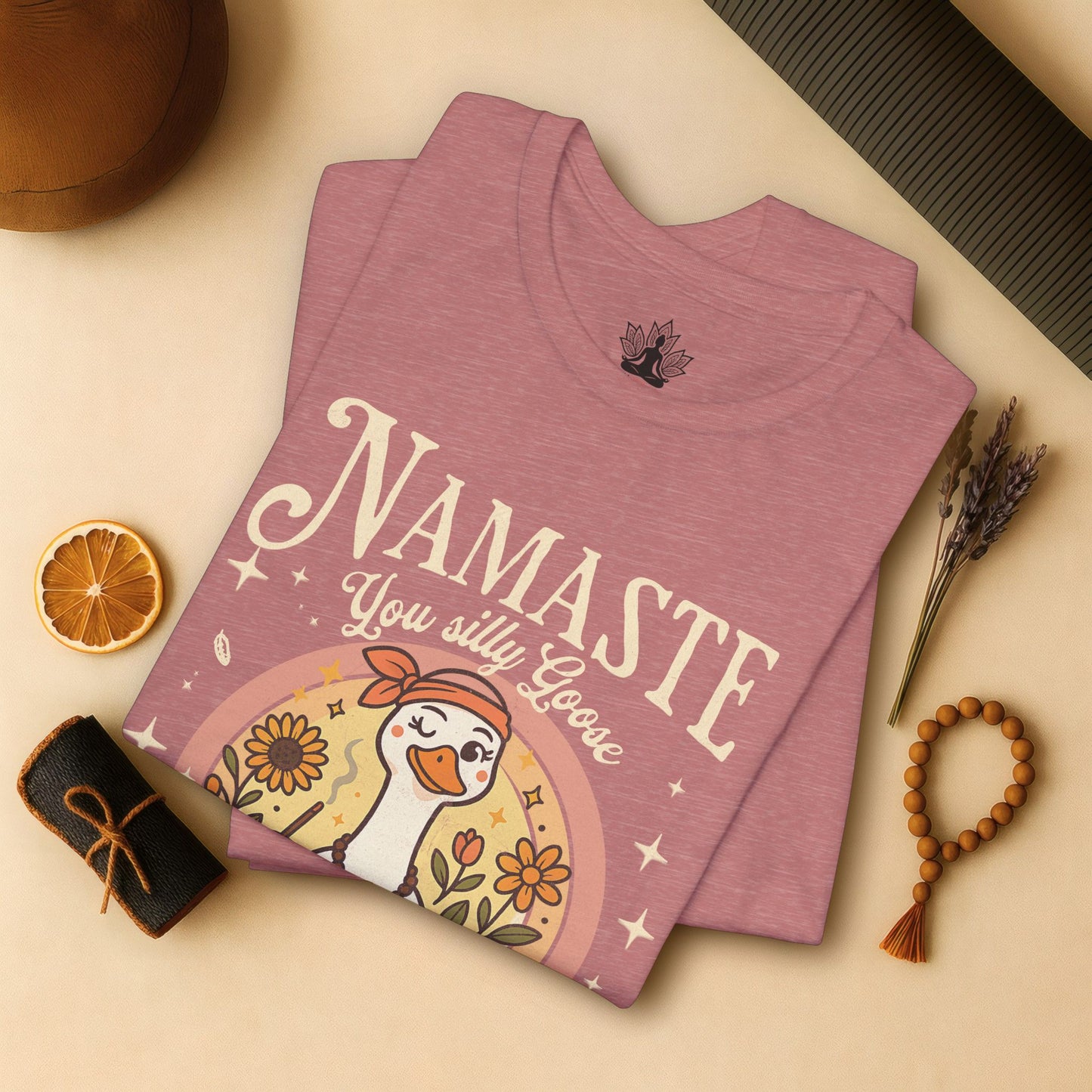 Namaste Silly Goose – Funny Yoga Tee