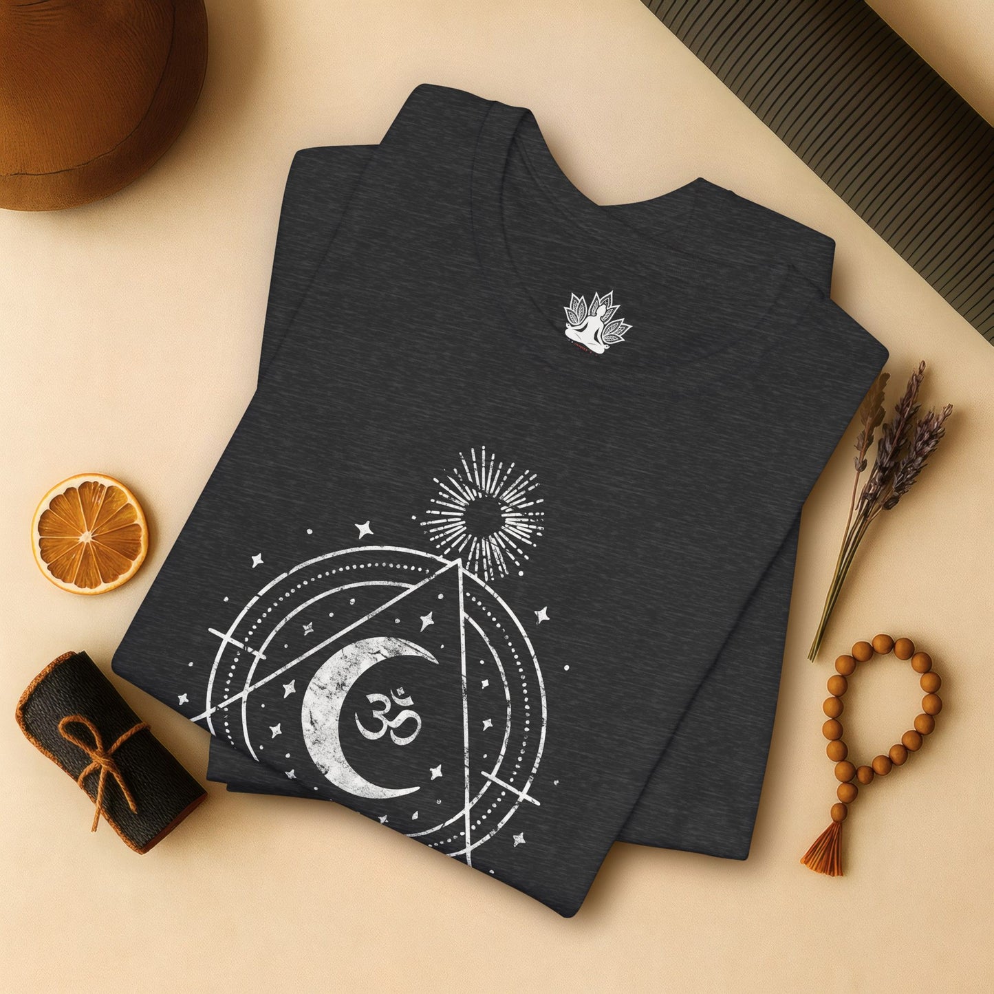Sacred Moon – Om Geometry Tee