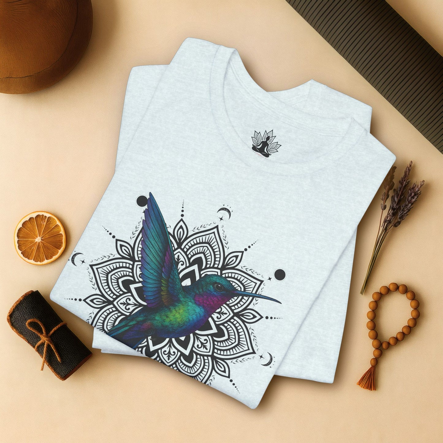 Hummingbird – Mandala Spiritual Flight Tee