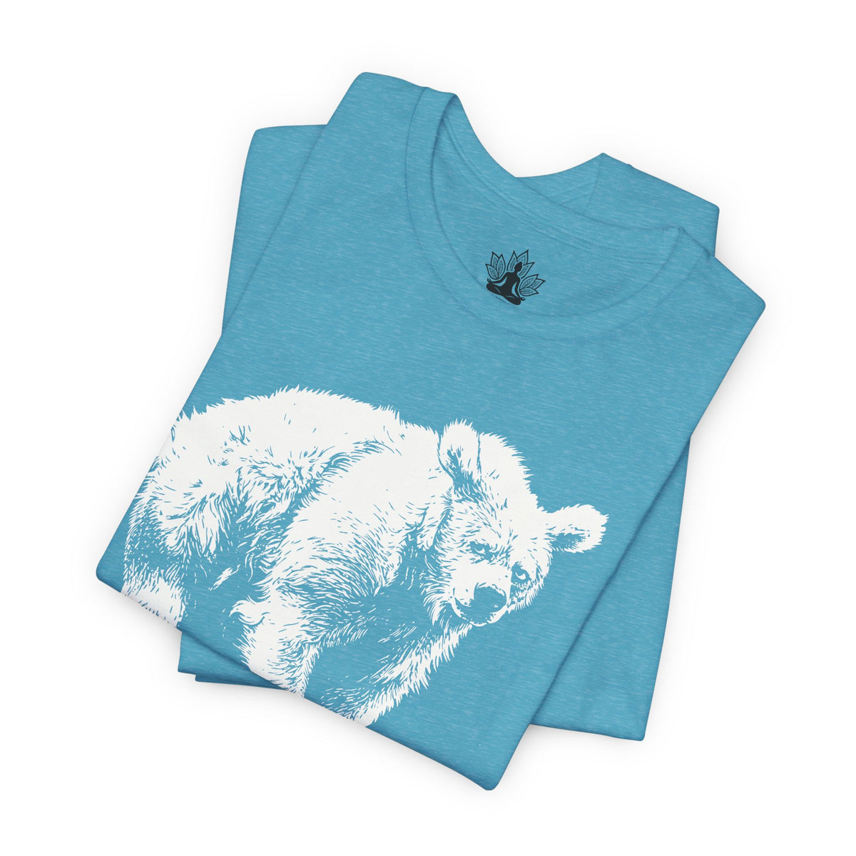 Post-Savasana Sleepy Bear Men Tee