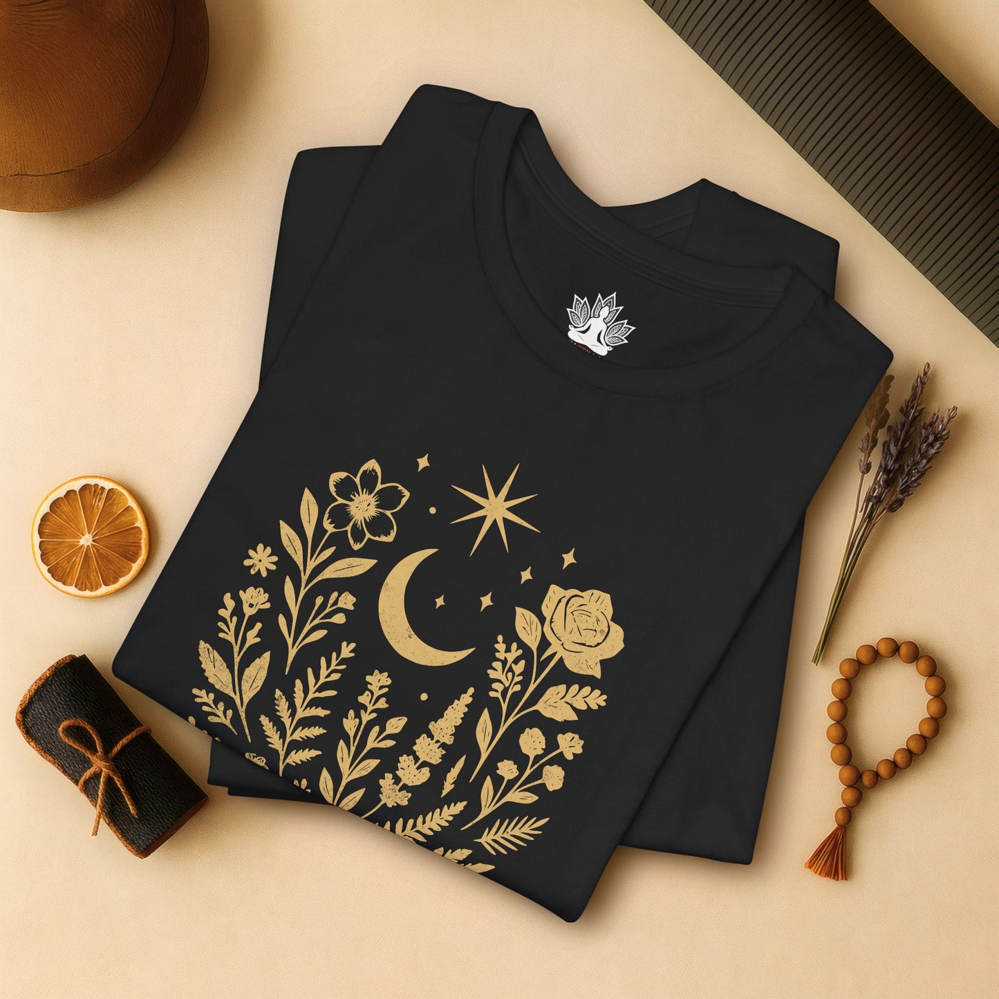 Namasté Bloom – Floral Yoga Tee