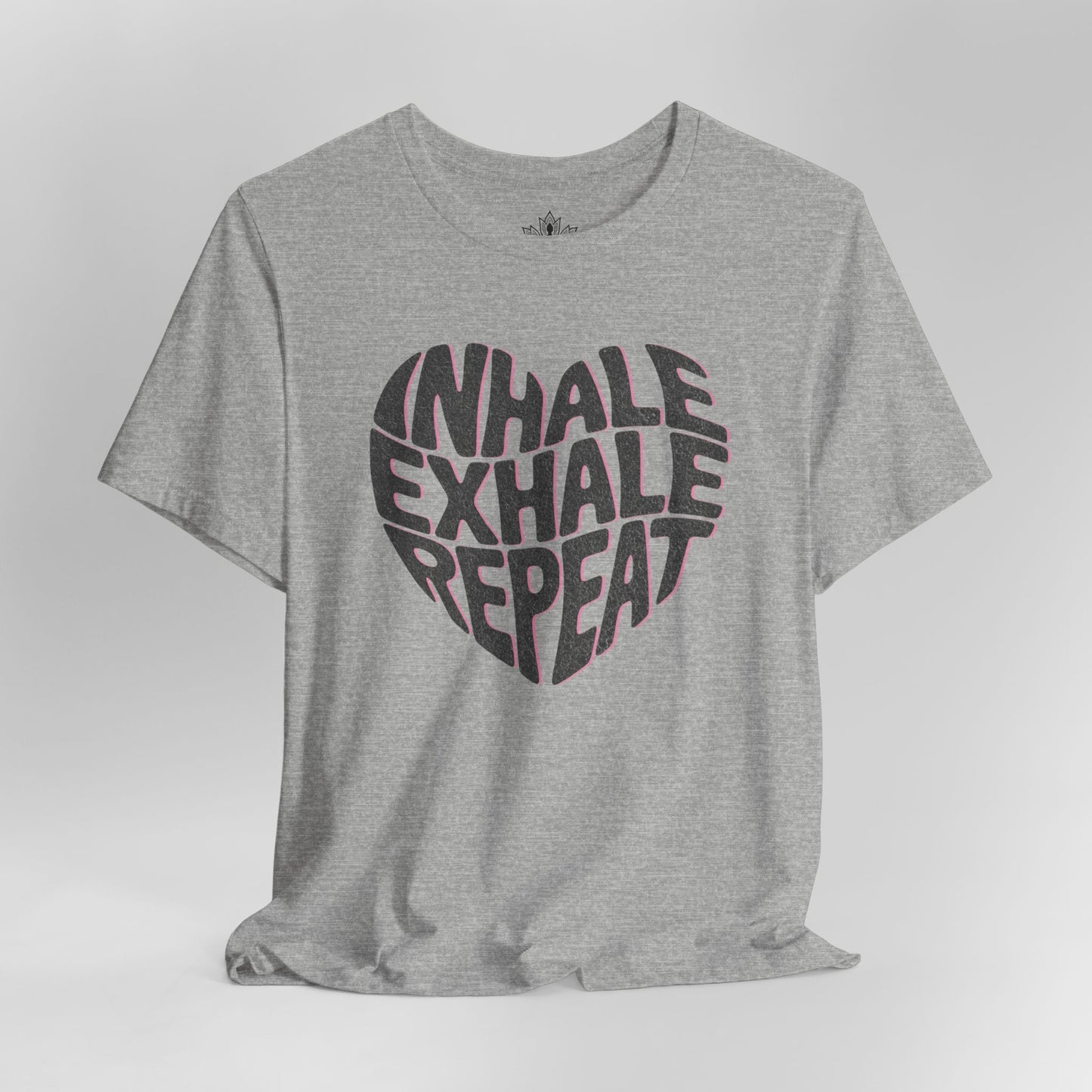Inhale Exhale Repeat – Mindful Heart Tee