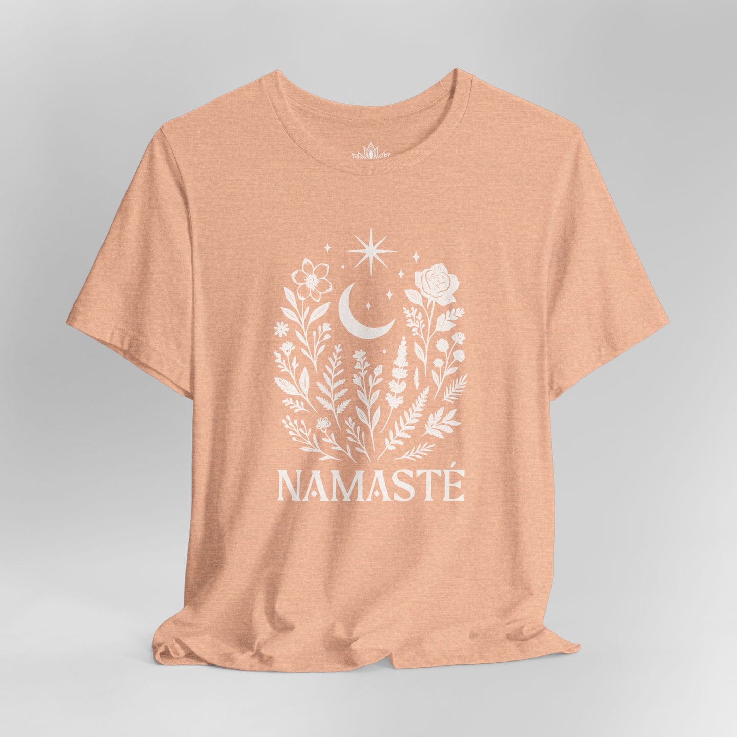 Namasté Bloom – Floral Yoga Tee