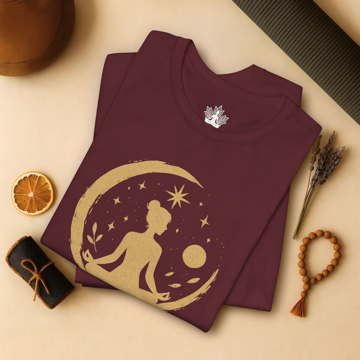 A Lunar Peace – Yoga Moon Tee