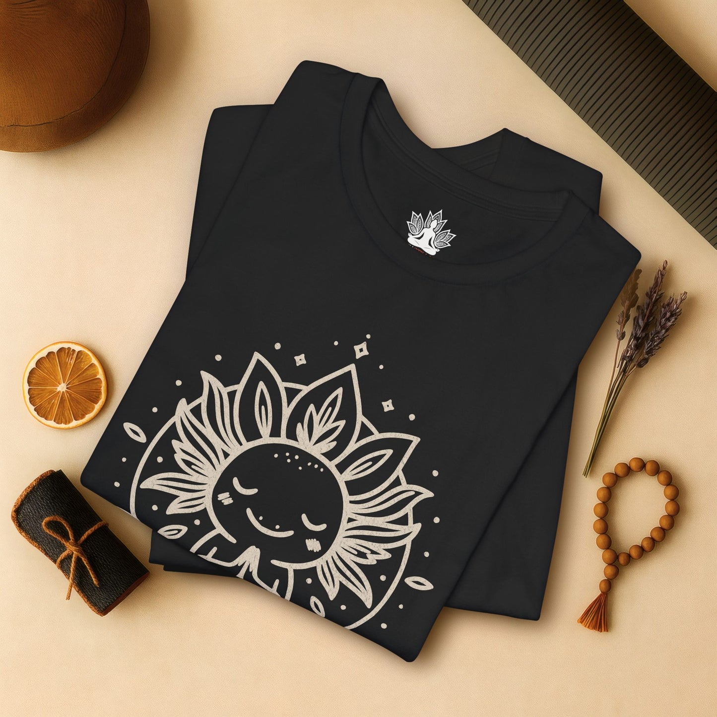 Meditating Axolotl – Yoga Meditation Tee