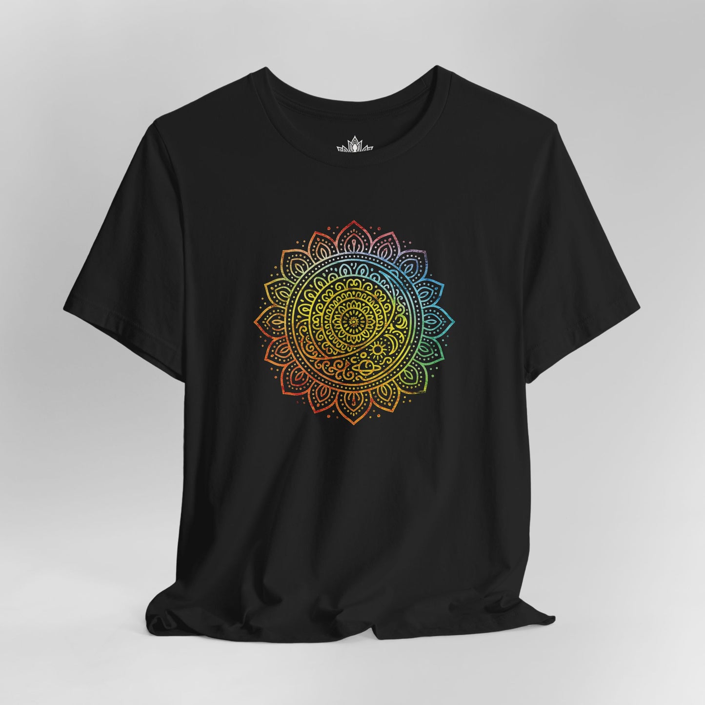 Pride Mandala – Rainbow Balance Tee