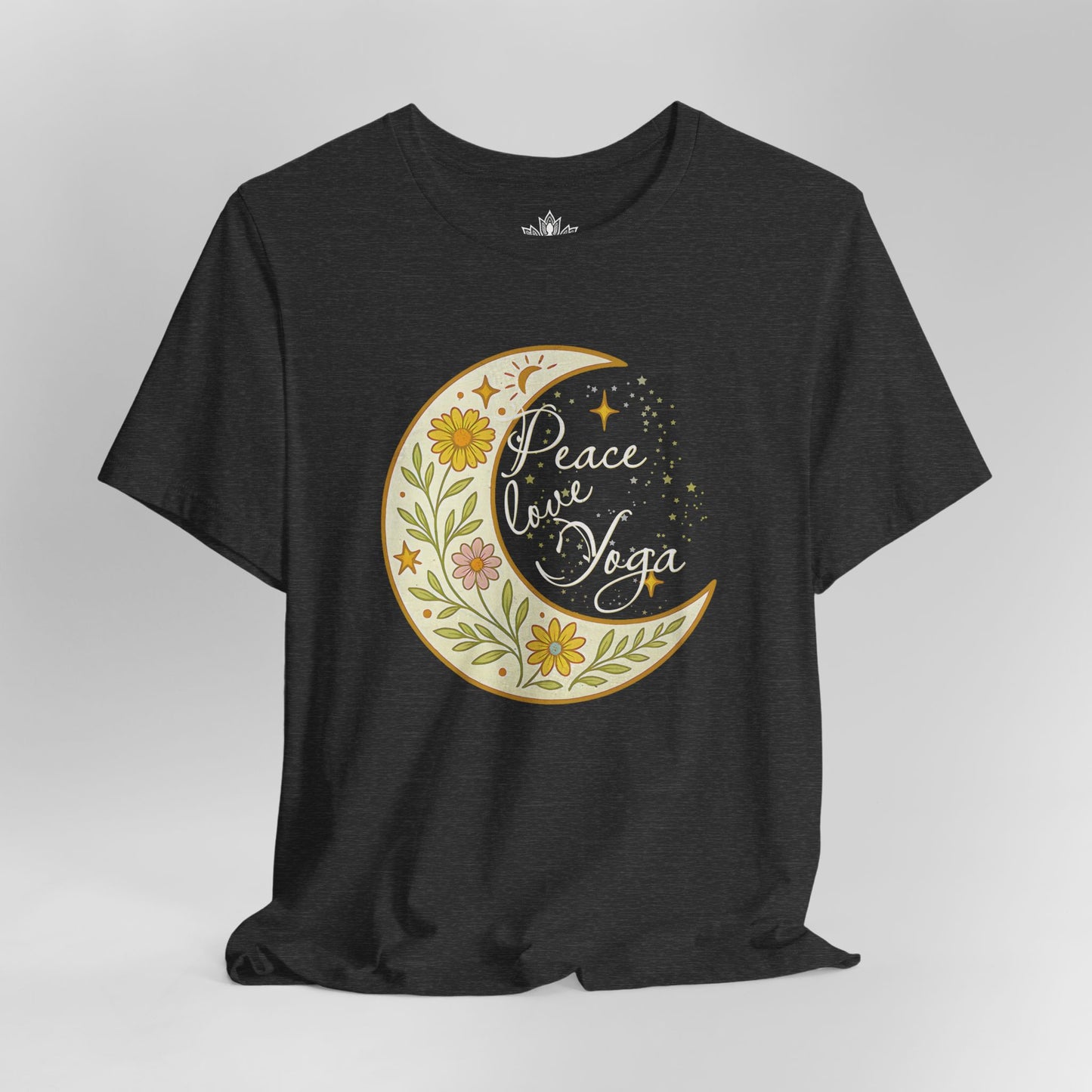 Moon Mandala – Peace Love Yoga Tee