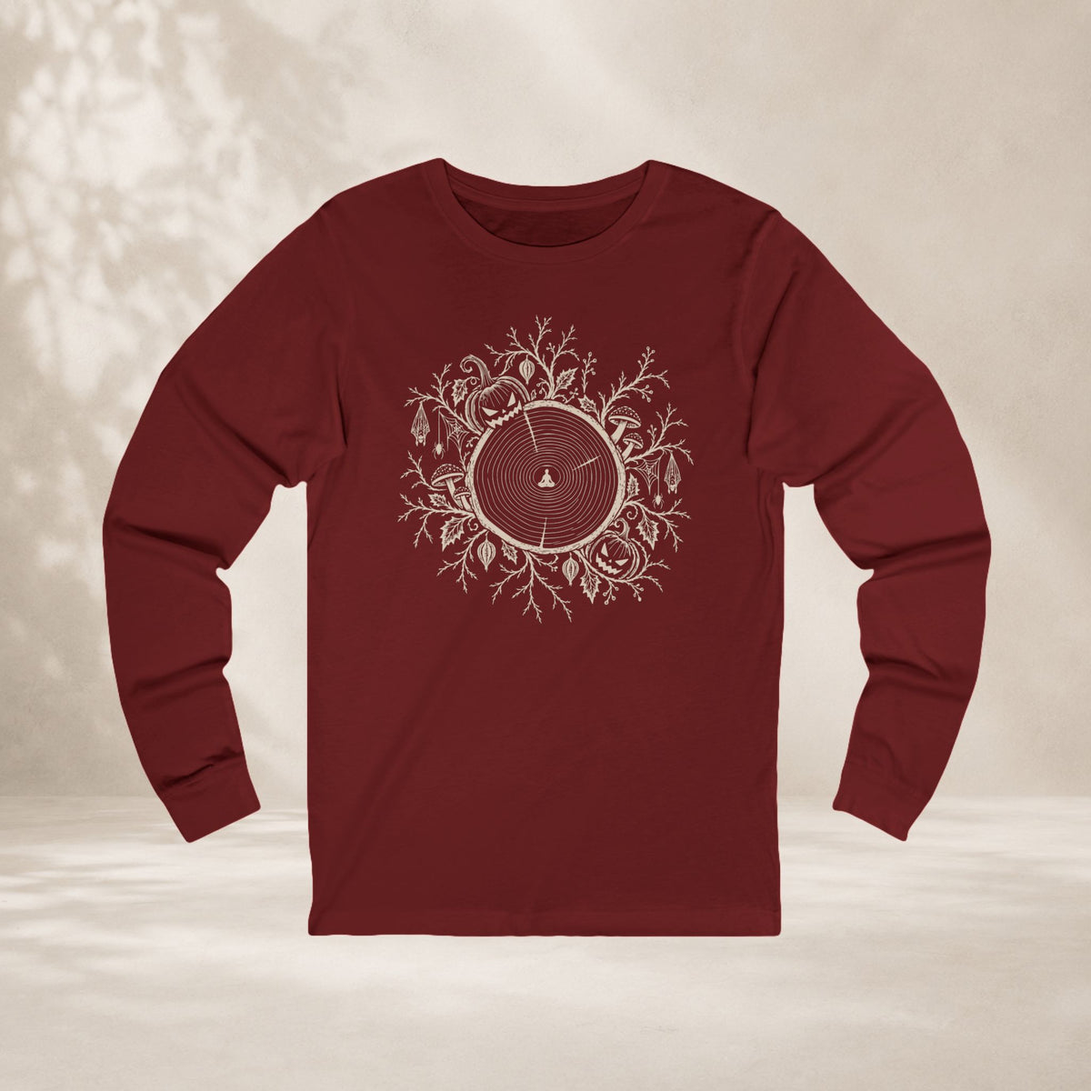 The Quiet Center: Haunted Woods Halloween Edition Long Sleeve Tee