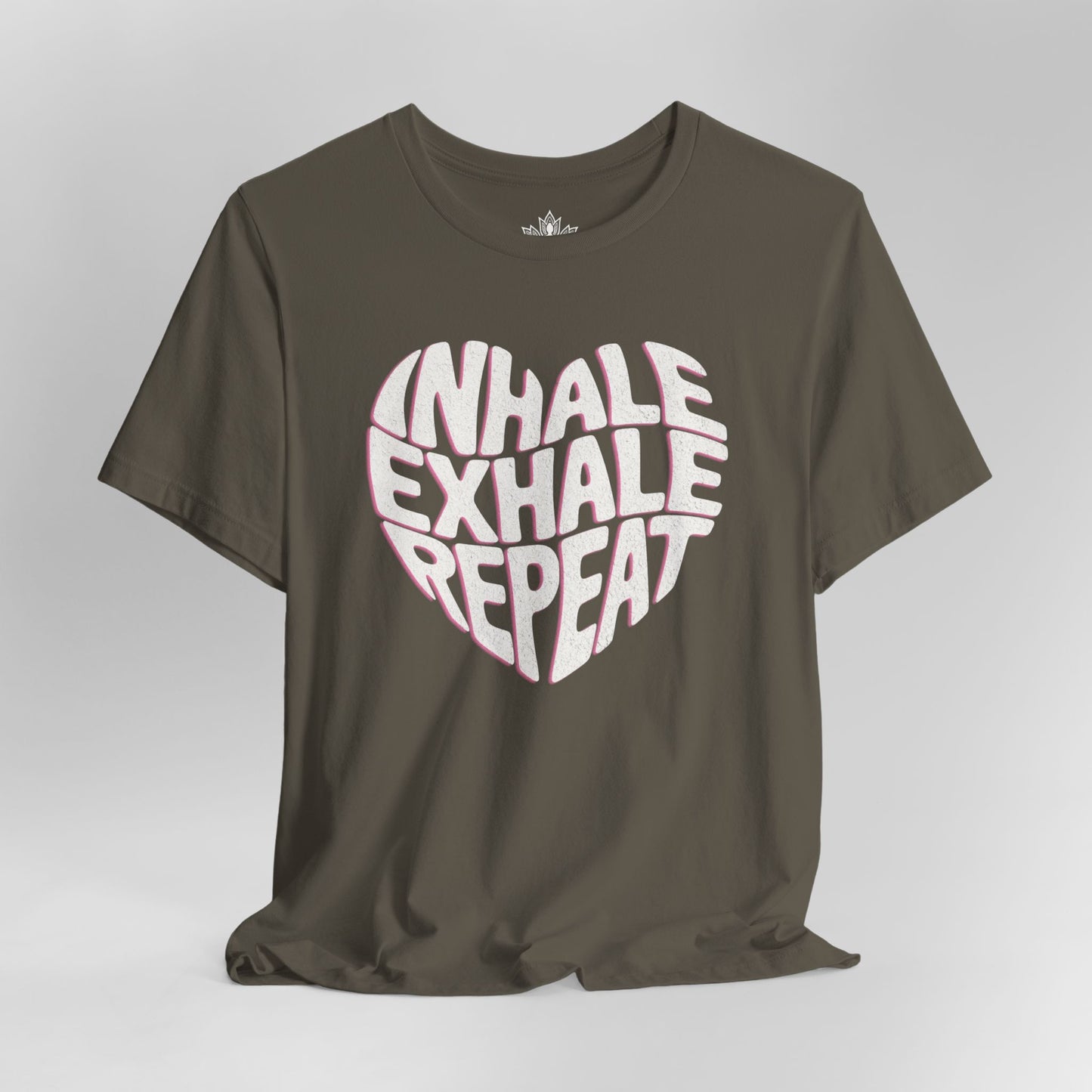 Inhale Exhale Repeat – Mindful Heart Tee