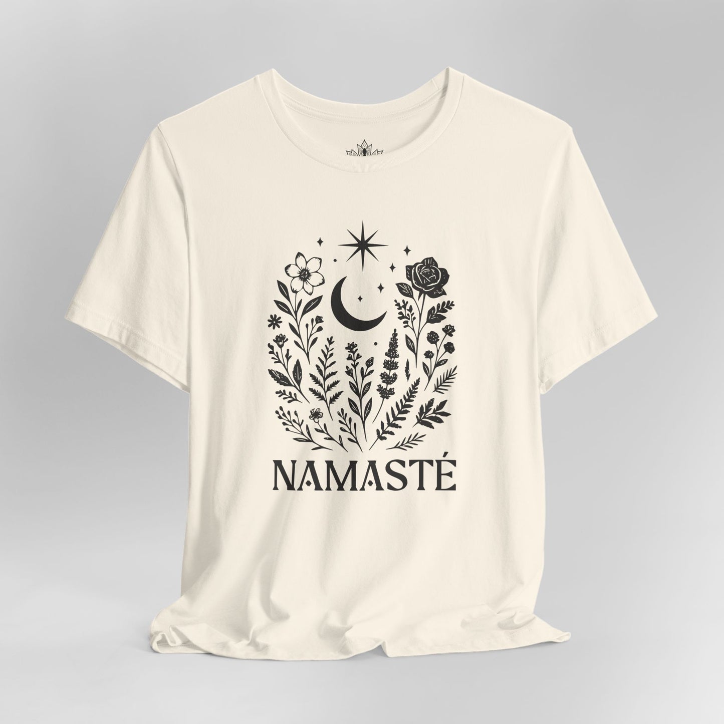 Namasté Bloom – Floral Yoga Tee
