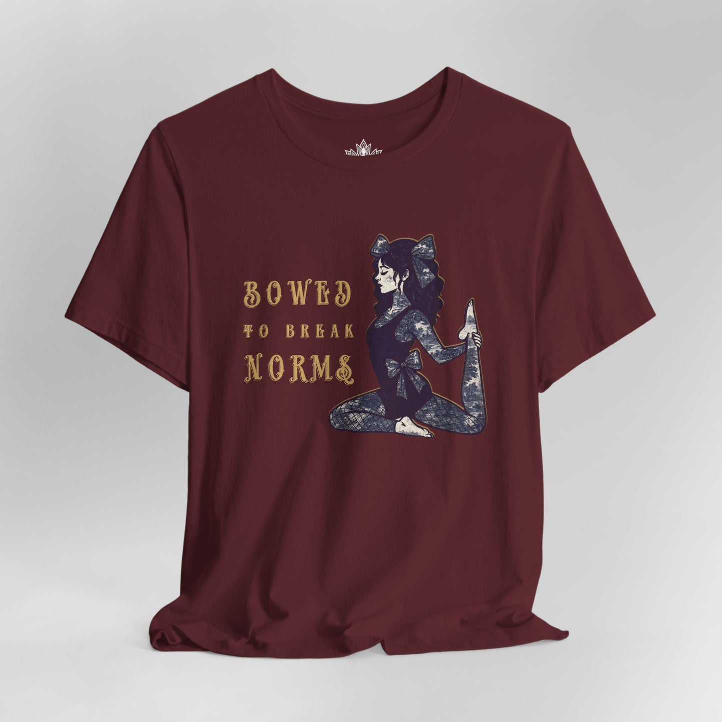 Bowed to Break Norms – Dark Coquette Tee