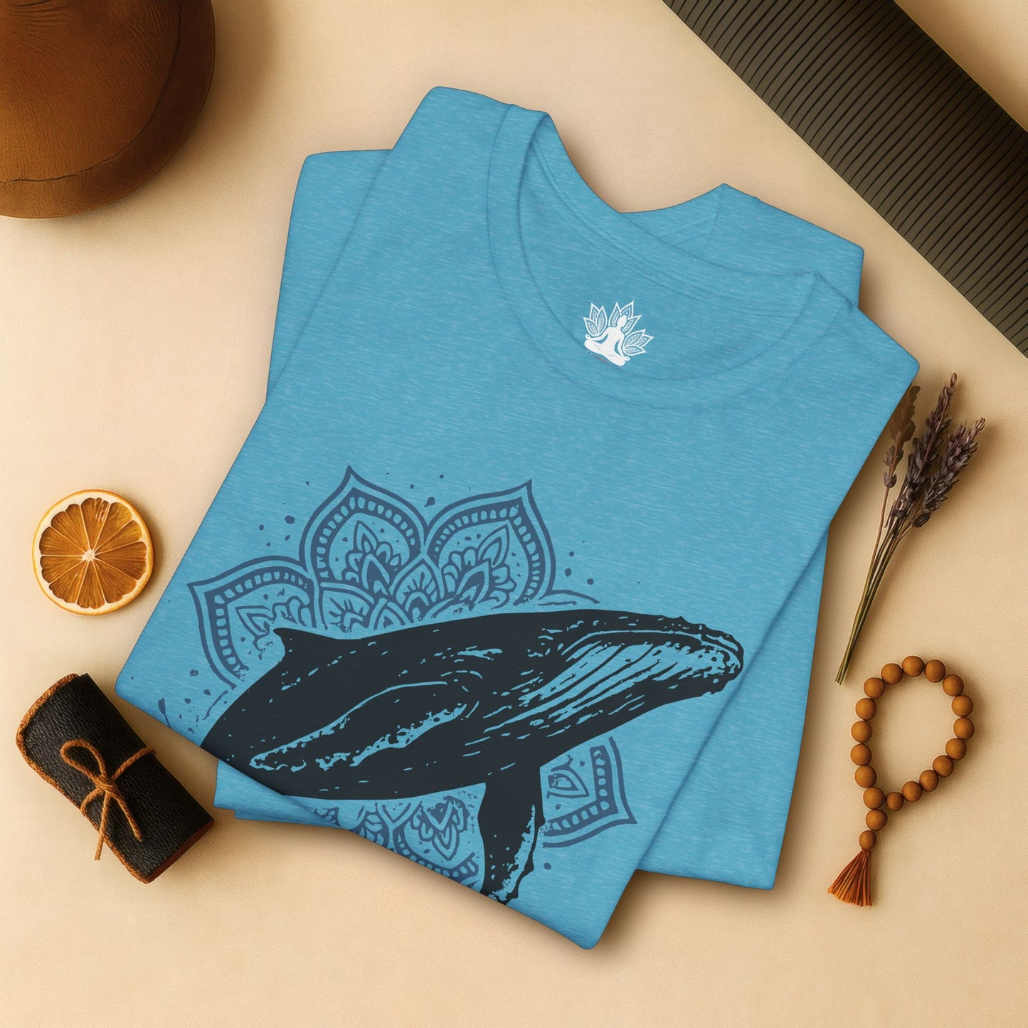 An Ocean Spirit – Humpback Whale Mandala Tee