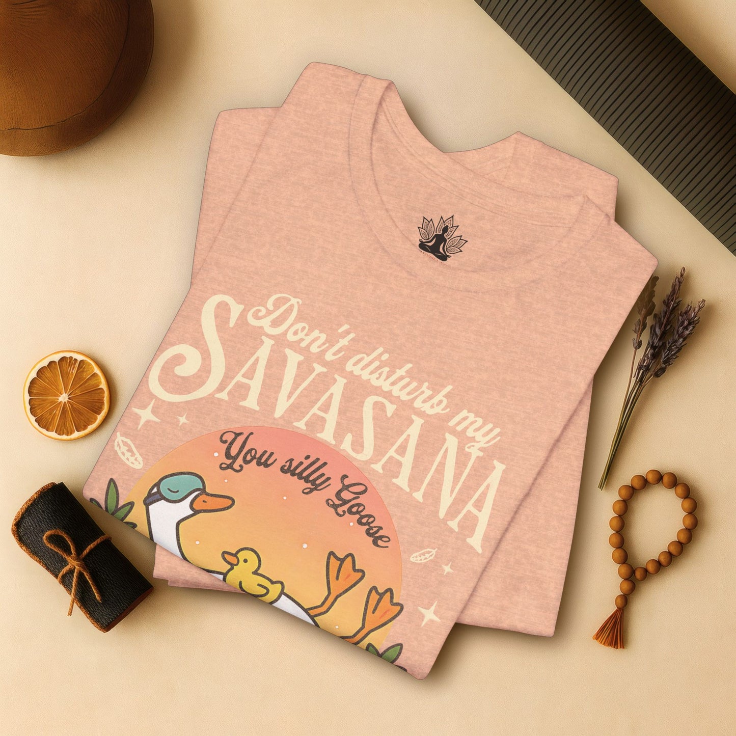 Silly Goose Savasana – Funny Yoga Tee