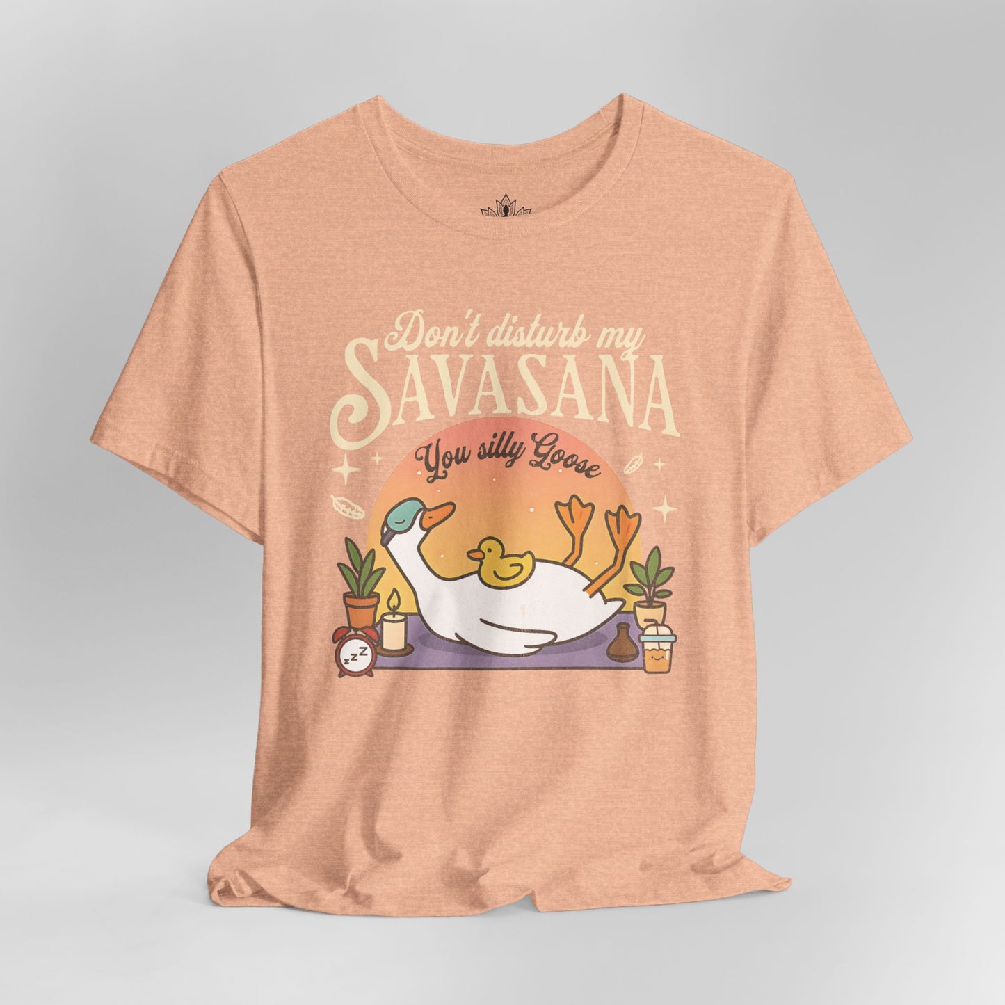 Silly Goose Savasana – Funny Yoga Tee
