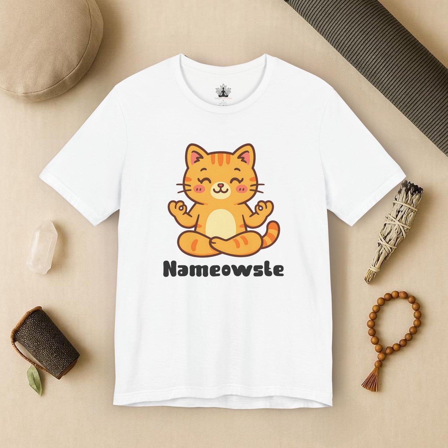 Kawaii Cat Yoga – Nameowste Tee