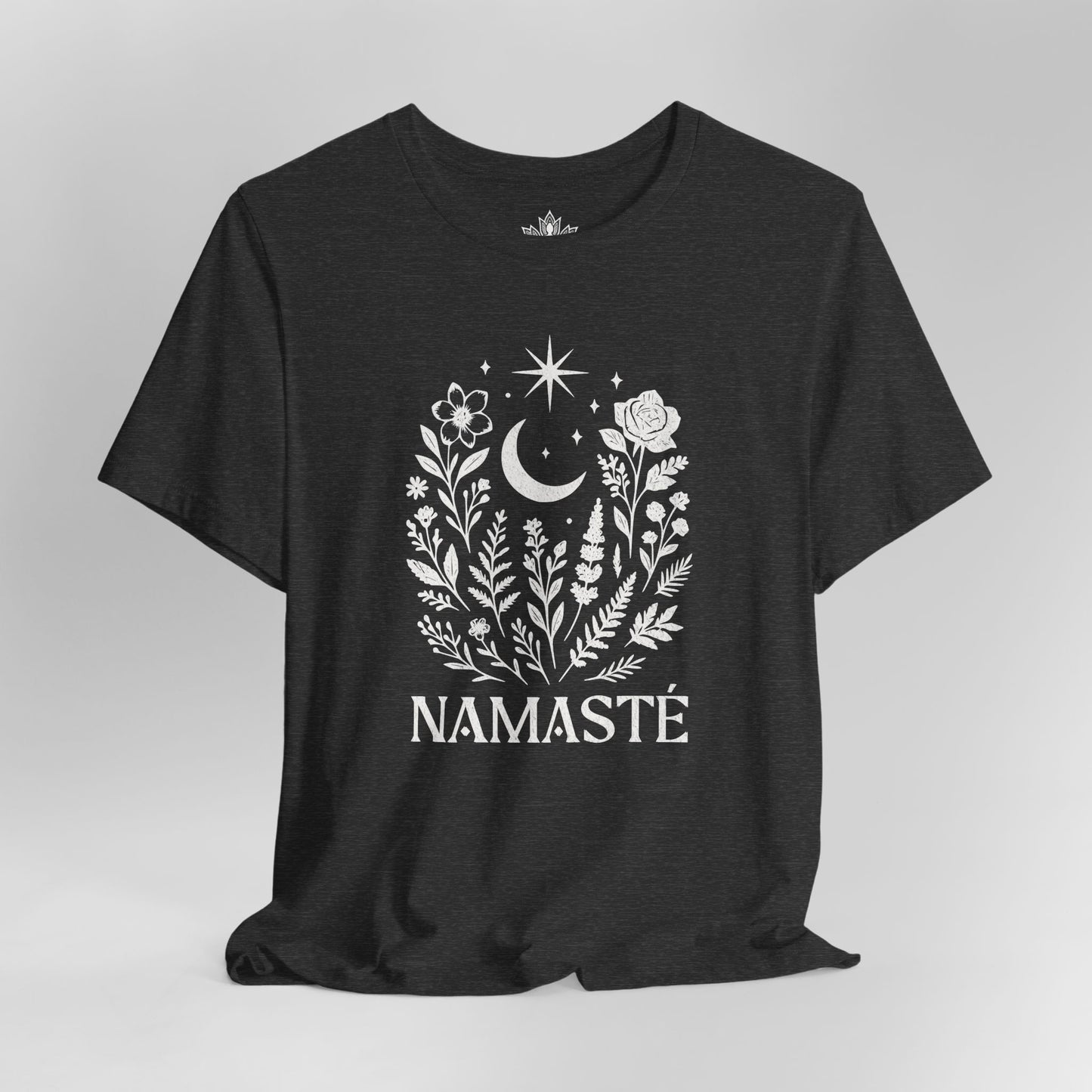 Namasté Bloom – Floral Yoga Tee